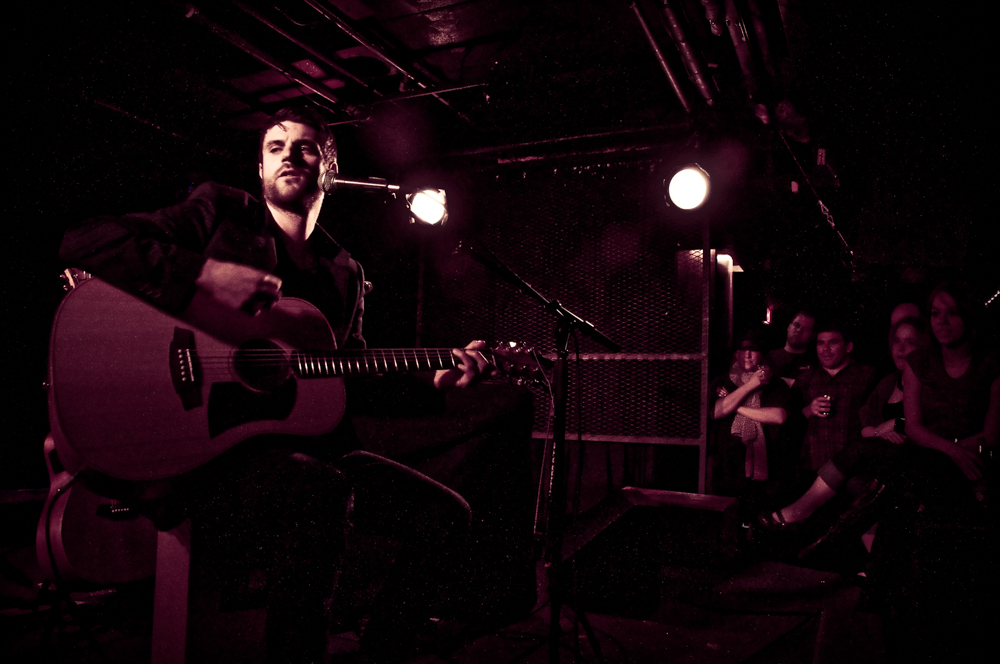 Jay Malinowski performing at Biltmore Cabaret, Vancouver - concert photography by Michael Caswell