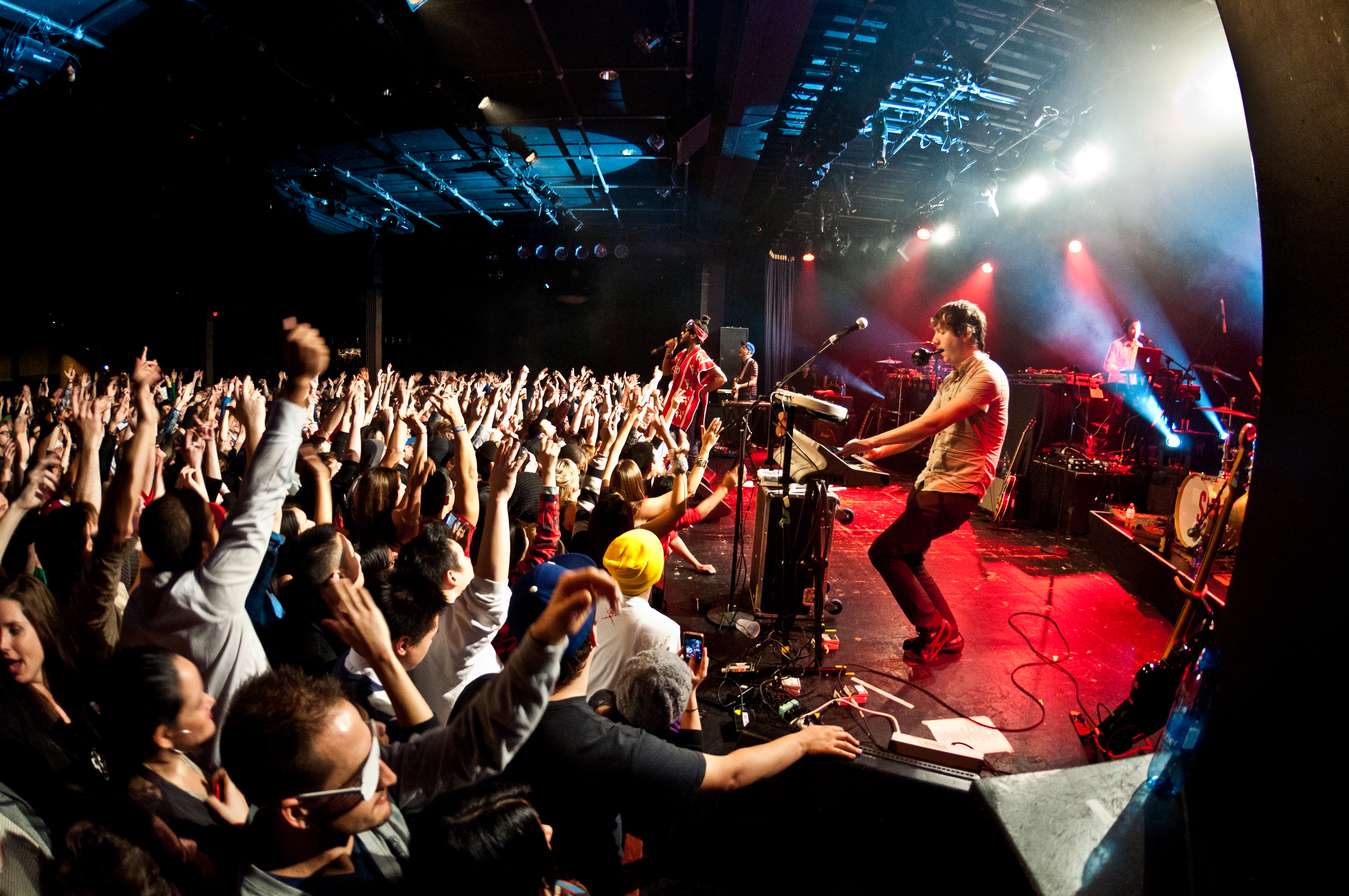 k-os performing at Commodore Ballroom, Vancouver - concert photography by Michael Caswell