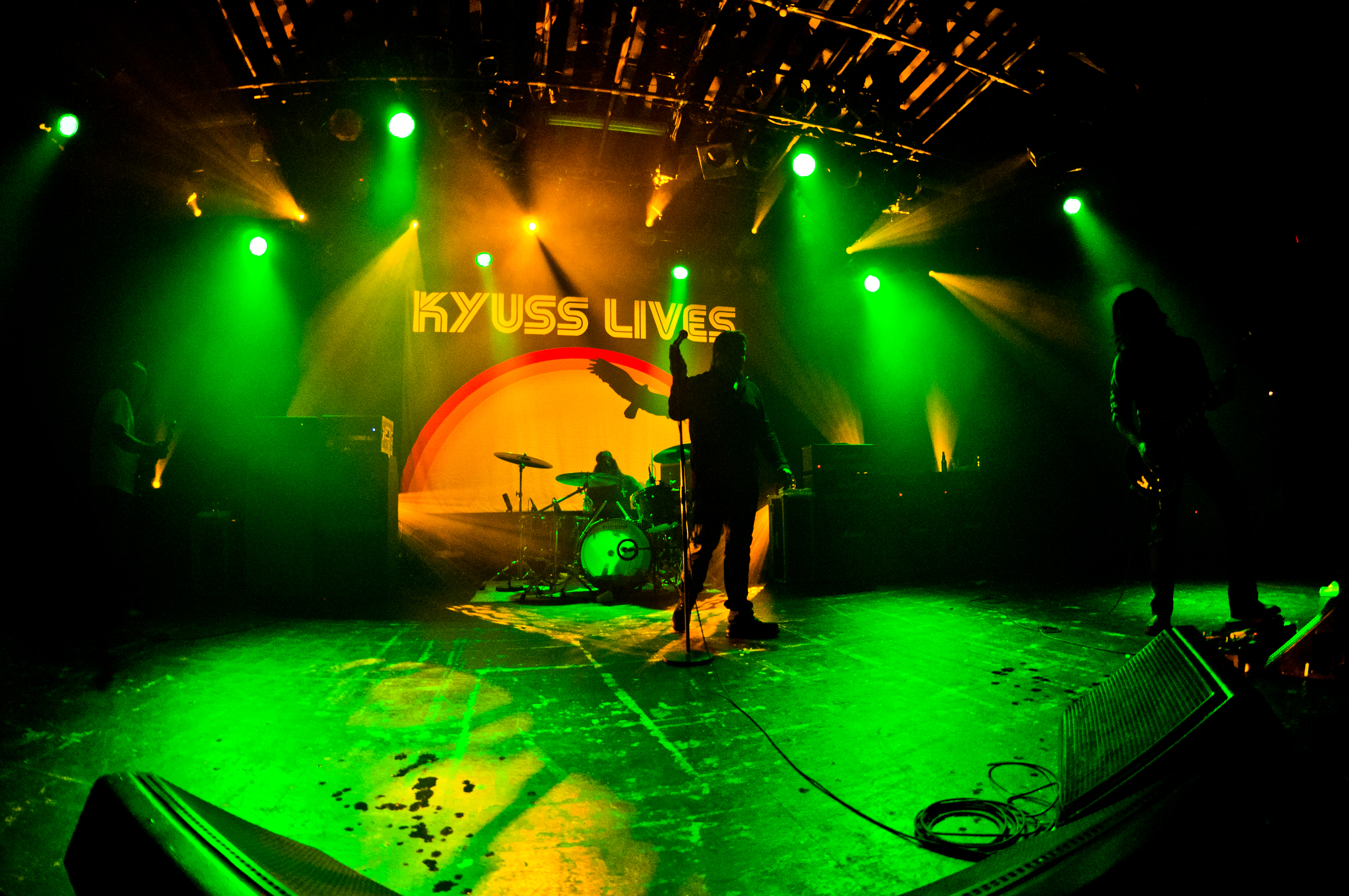 Kyuss Lives! performing at Commodore Ballroom, Vancouver - concert photography by Michael Caswell