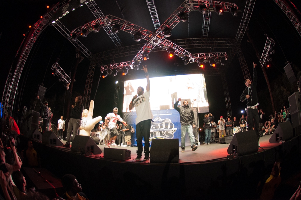 Living Legends performing at Paid Dues Festival, Vancouver - concert photography by Michael Caswell