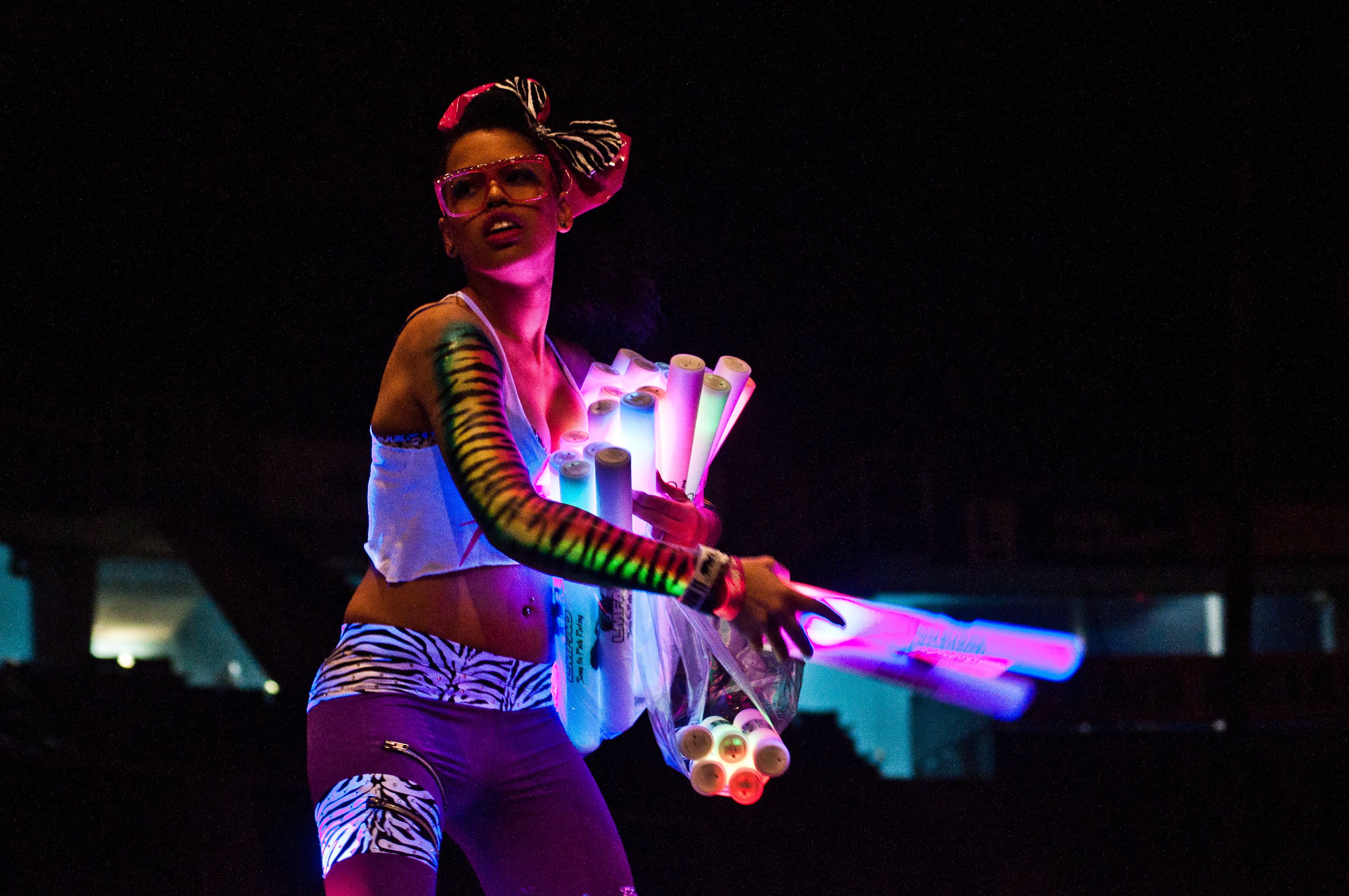 LMFAO performing at Pacific Coliseum, Vancouver - concert photography by Michael Caswell
