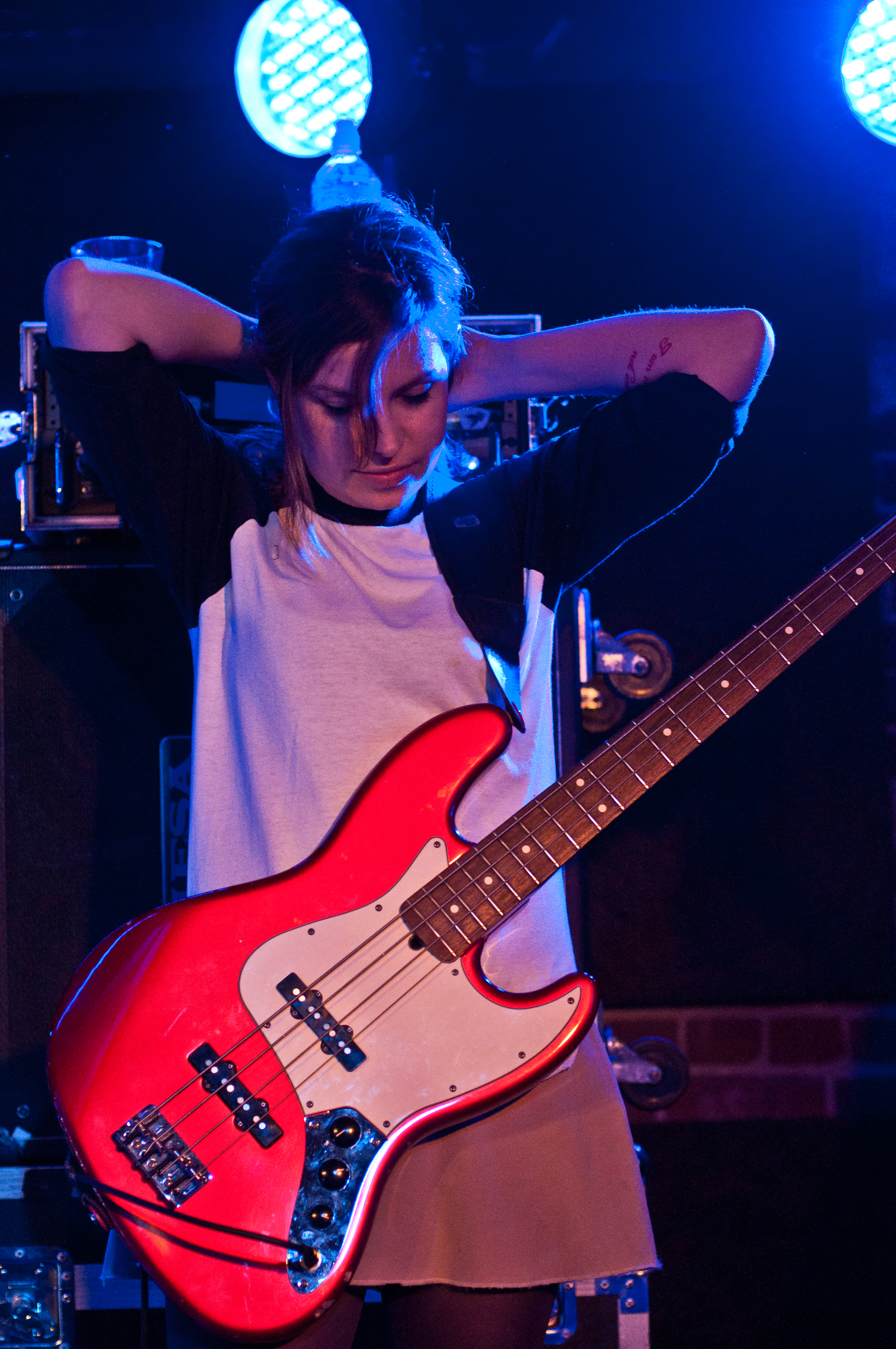 Los Campesinos! performing at Electric Owl, Vancouver - concert photography by Michael Caswell