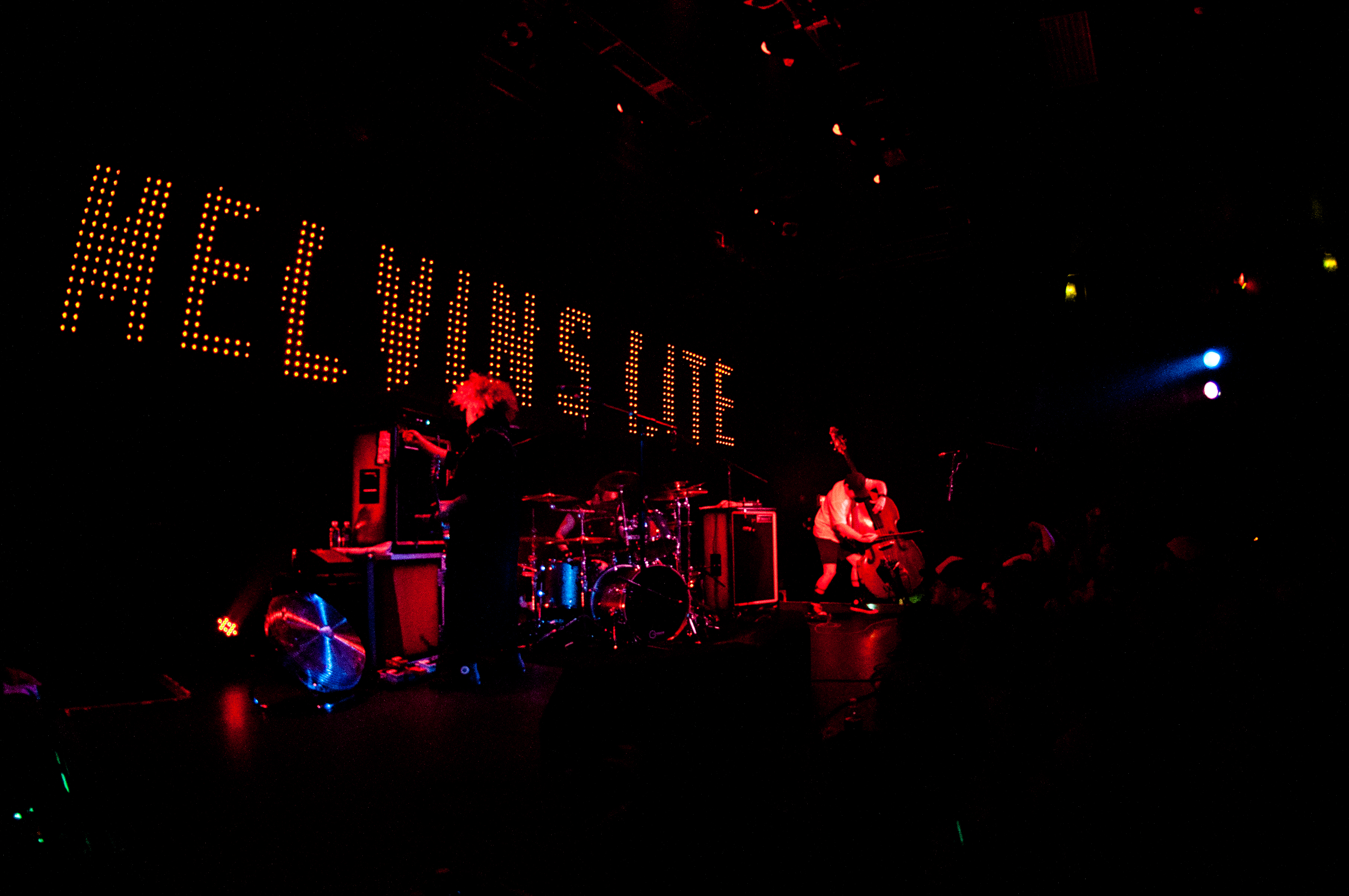 Melvins Lite performing at VENUE, Vancouver - concert photography by Michael Caswell