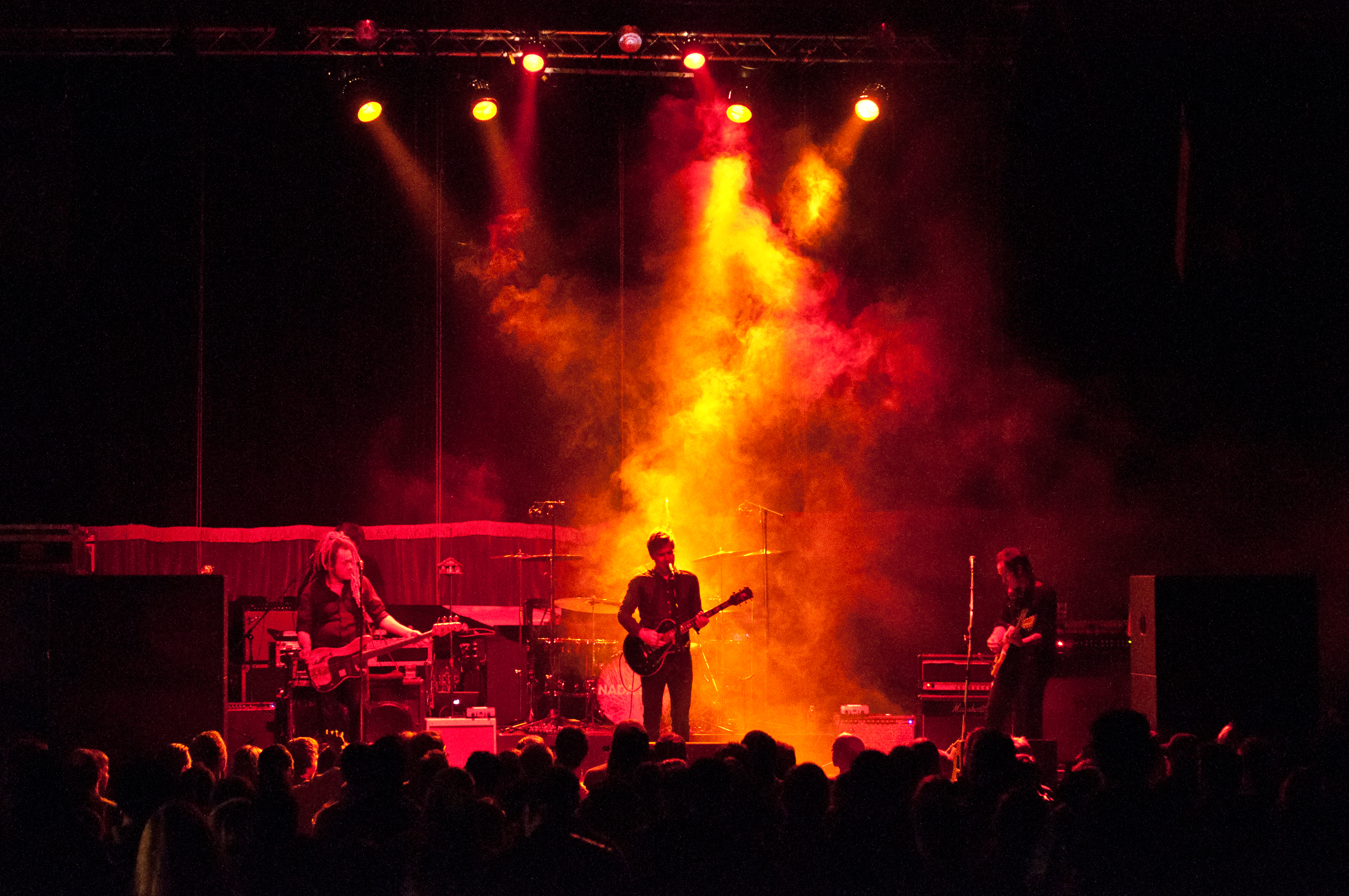 Nada Surf performing at Rickshaw Theatre, Vancouver - concert photography by Michael Caswell