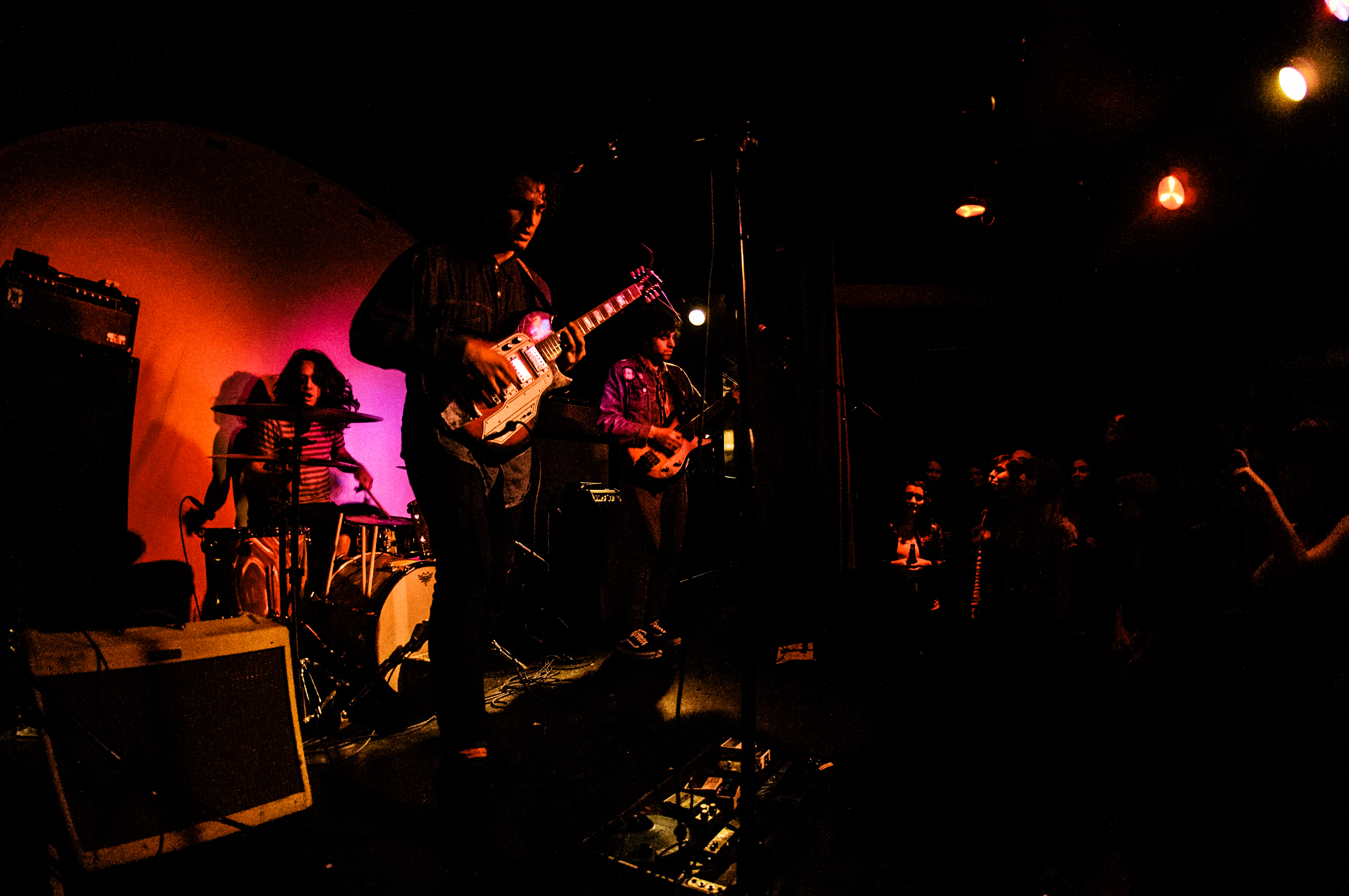 Night Beats performing at Waldorf, Vancouver - concert photography by Michael Caswell