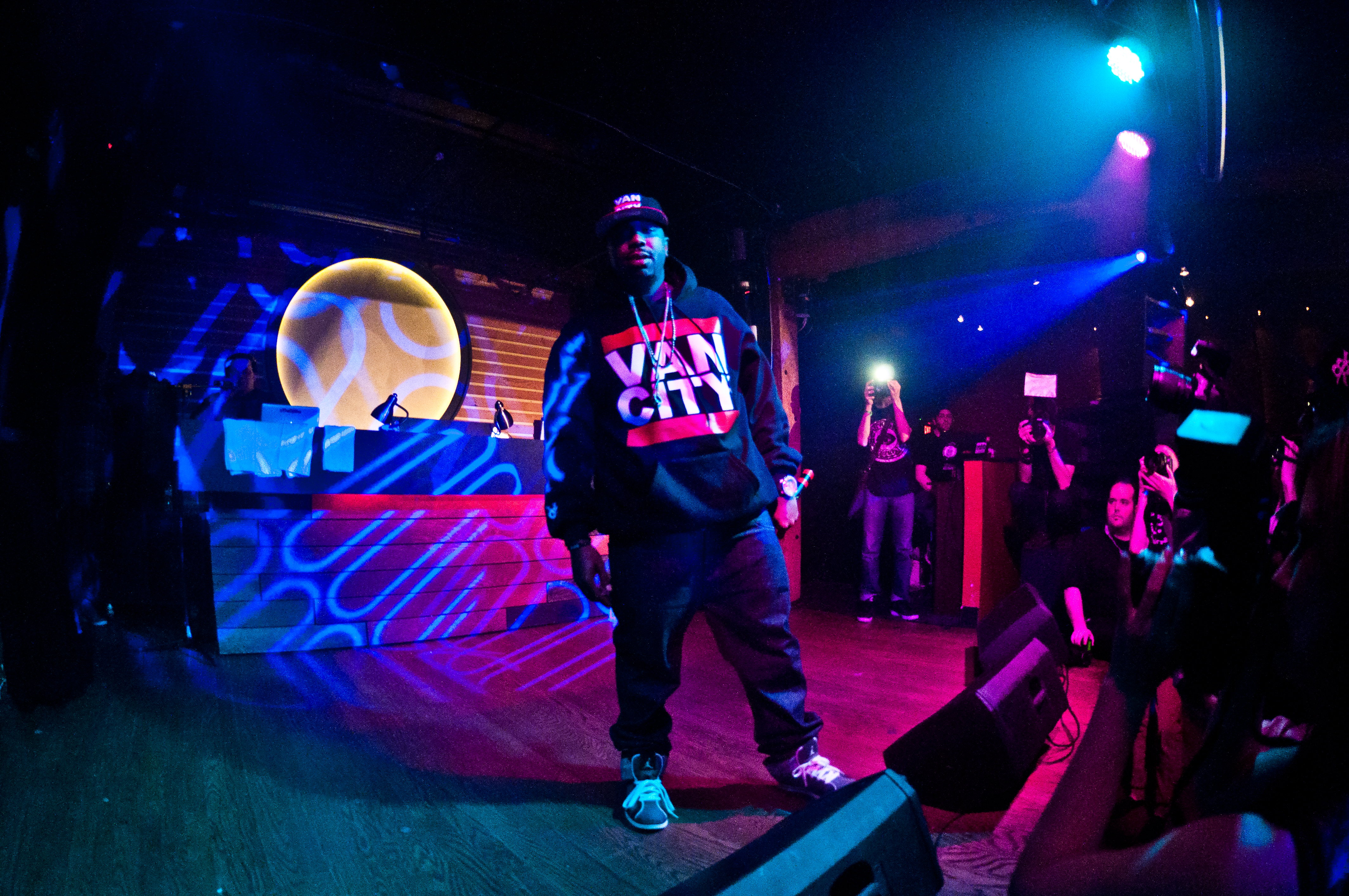 Noreaga (N.O.R.E.) performing at Fortune Sound Club, Vancouver - concert photography by Michael Caswell