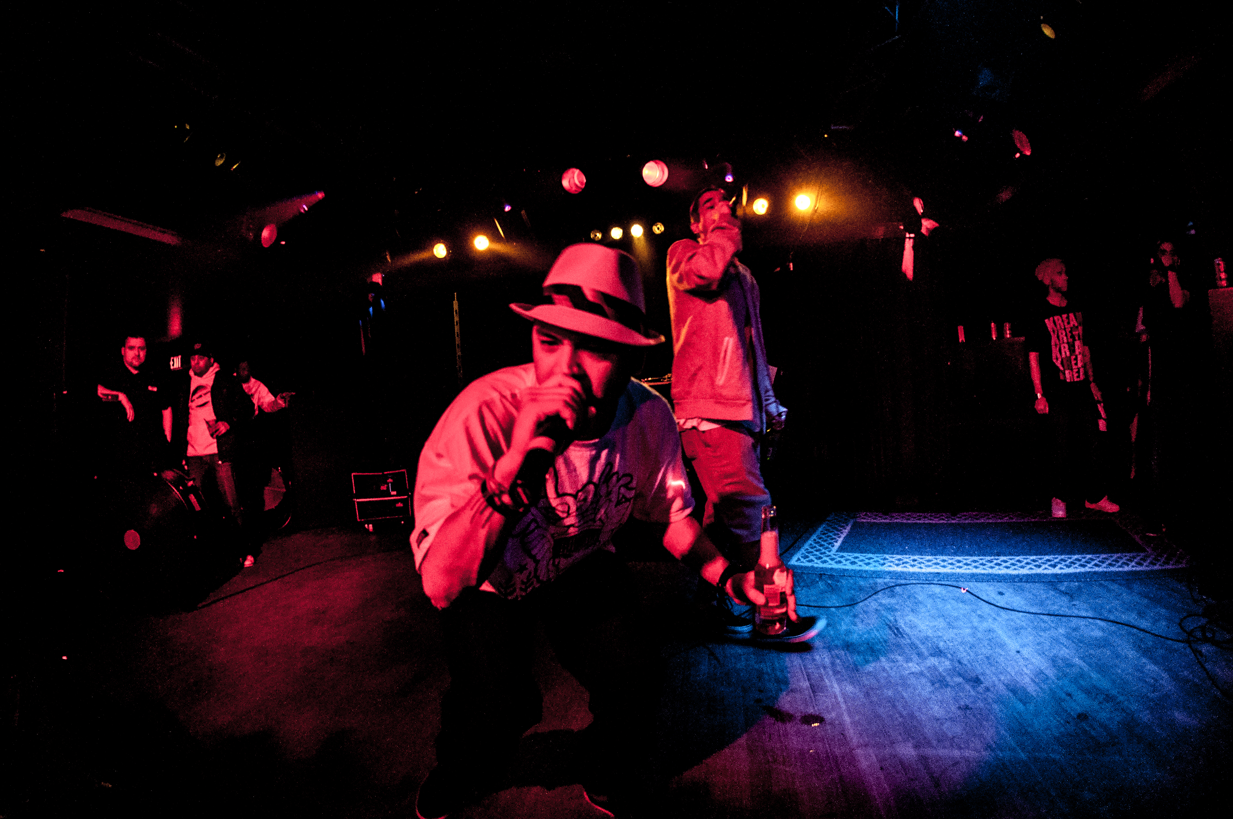 Obie Trice performing at Red Room, Vancouver - concert photography by Michael Caswell