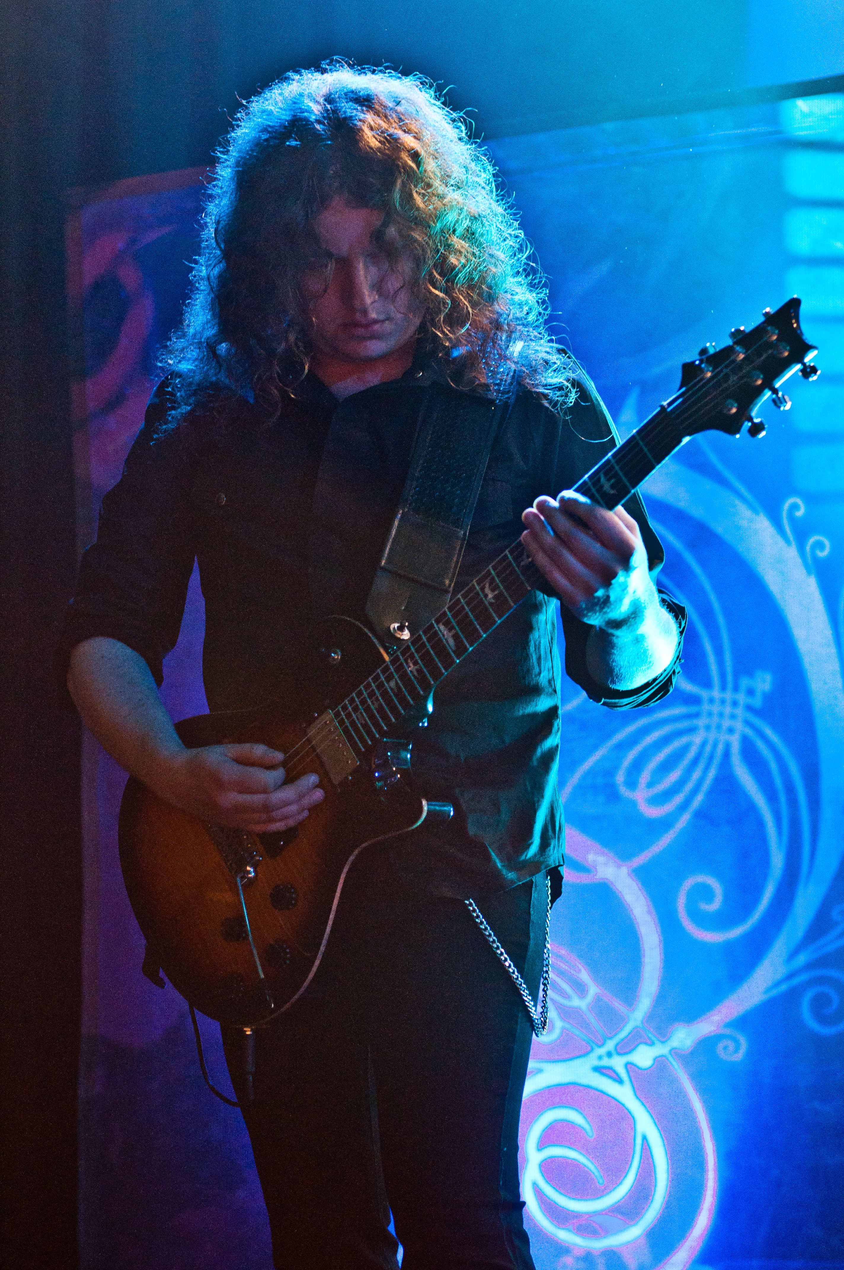 Opeth performing at Commodore Ballroom, Vancouver - concert photography by Michael Caswell