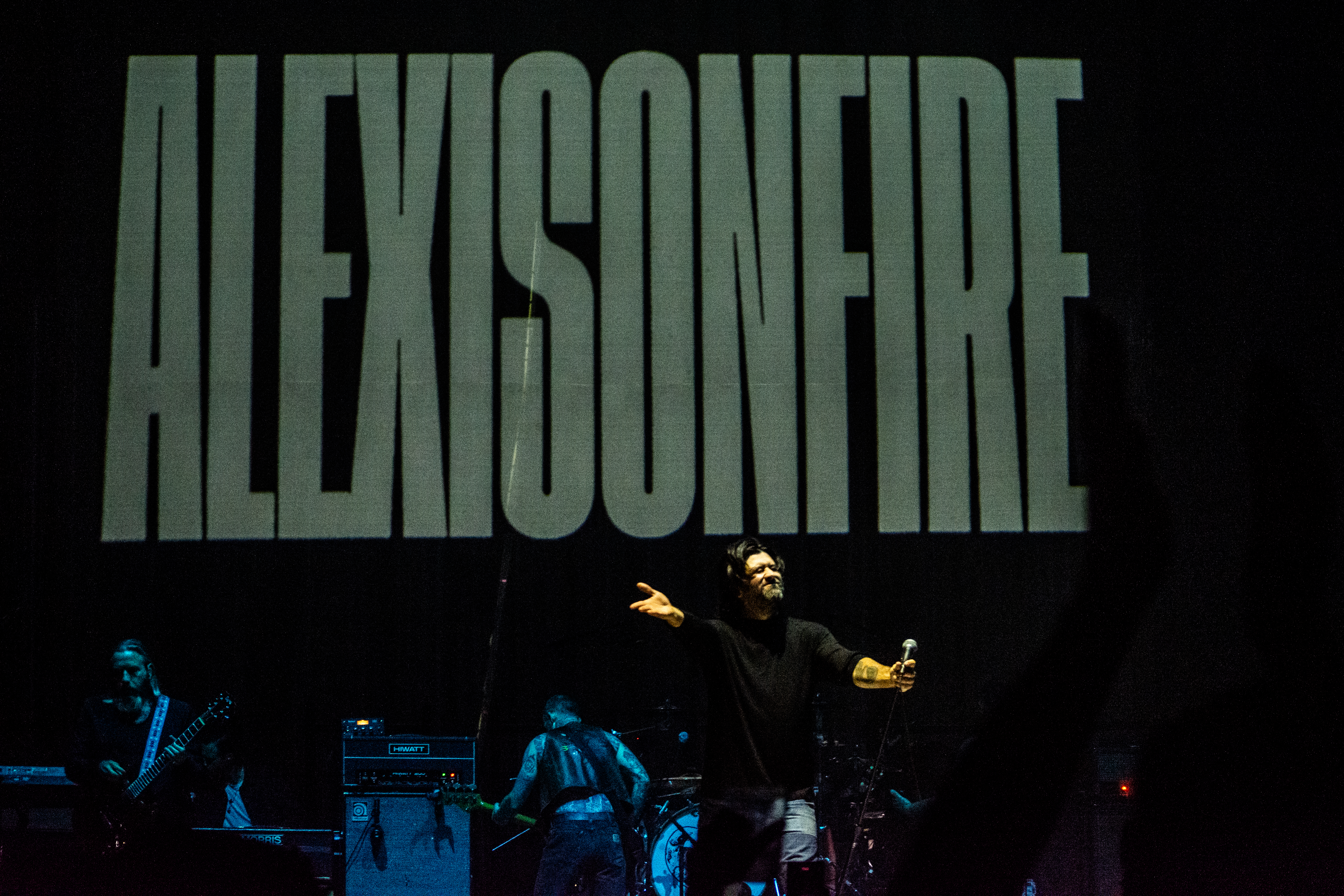 Alexisonfire performing at Rogers Arena, Vancouver - concert photography by Michael Caswell