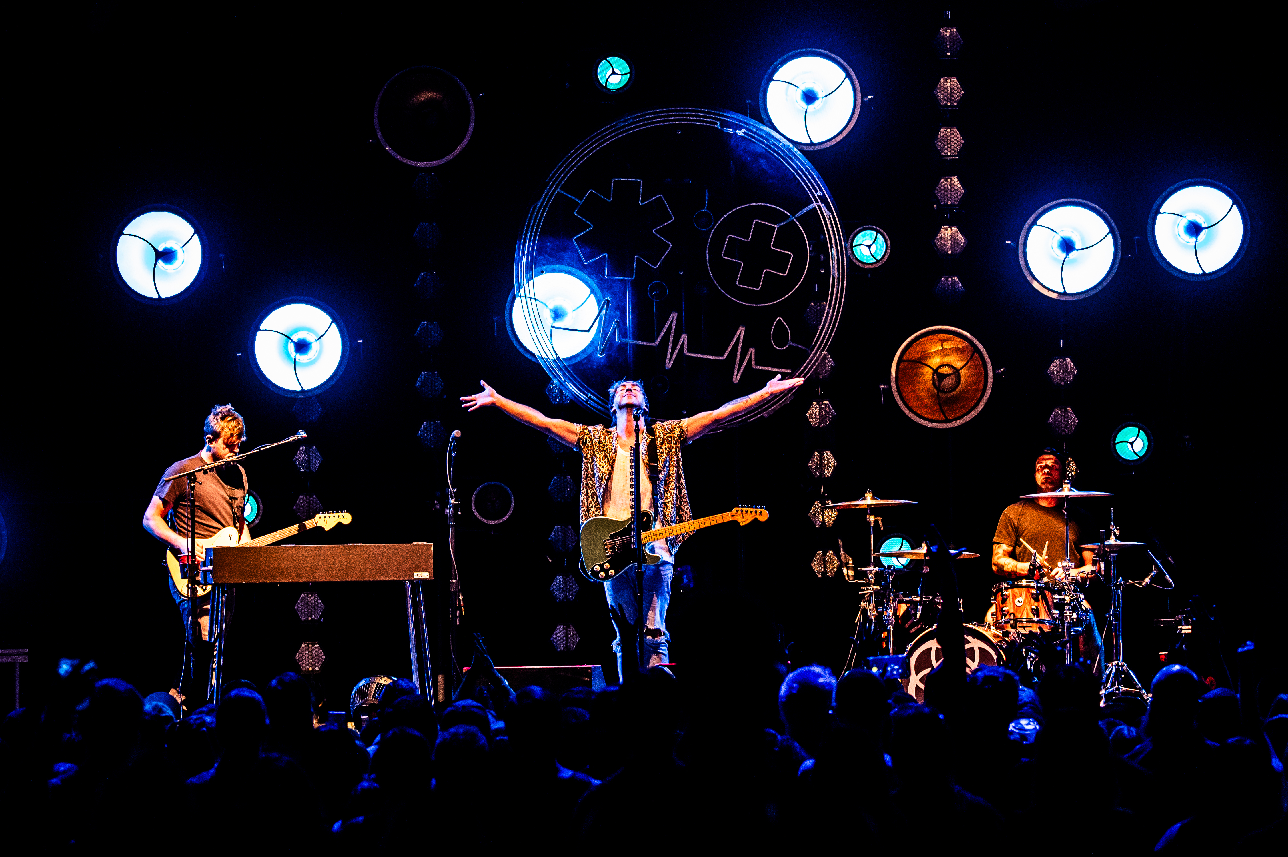 All Time Low performing at Rogers Arena, Vancouver - concert photography by Michael Caswell