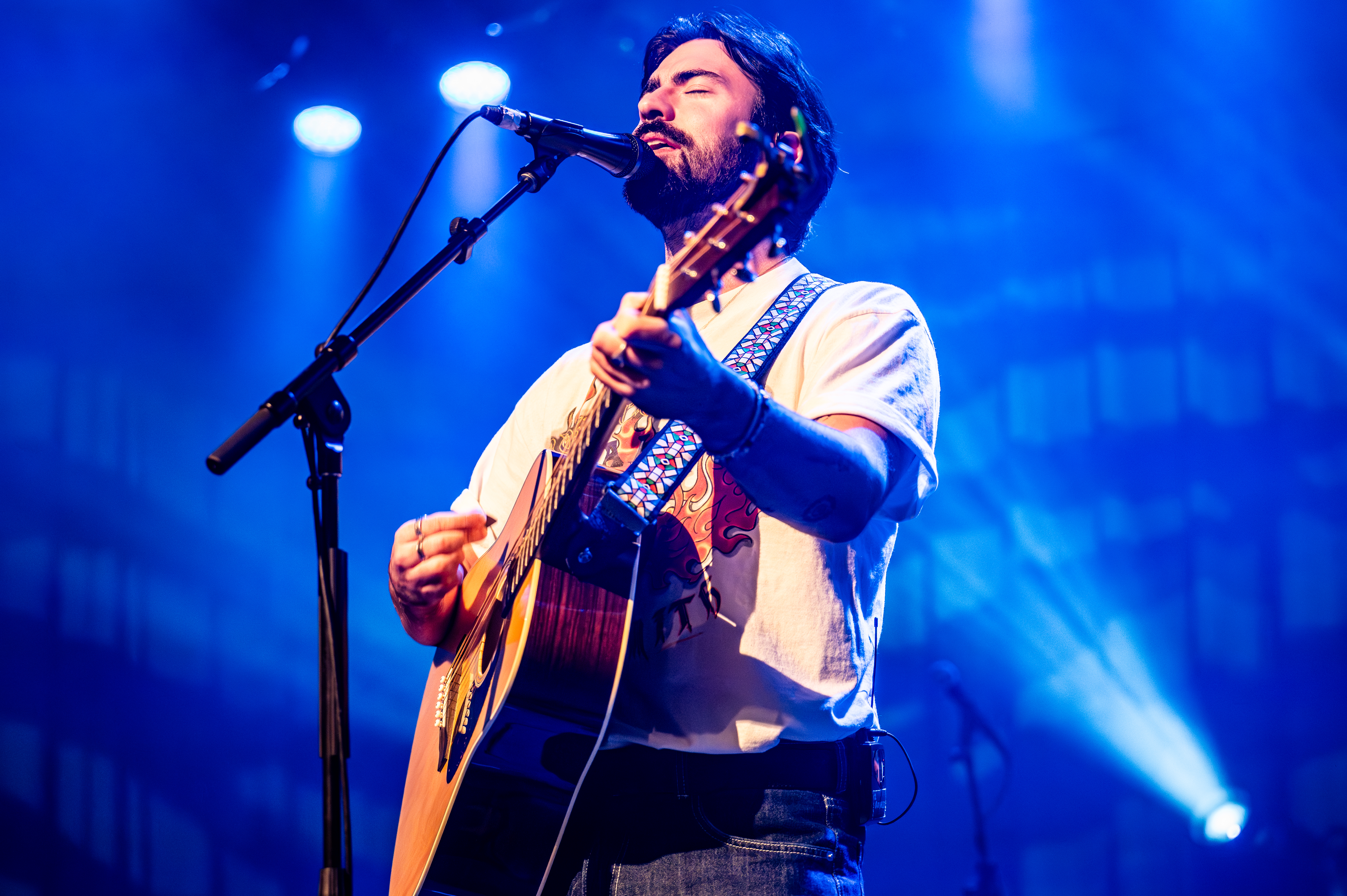 Amble performing at Commodore Ballroom, Vancouver - concert photography by Michael Caswell