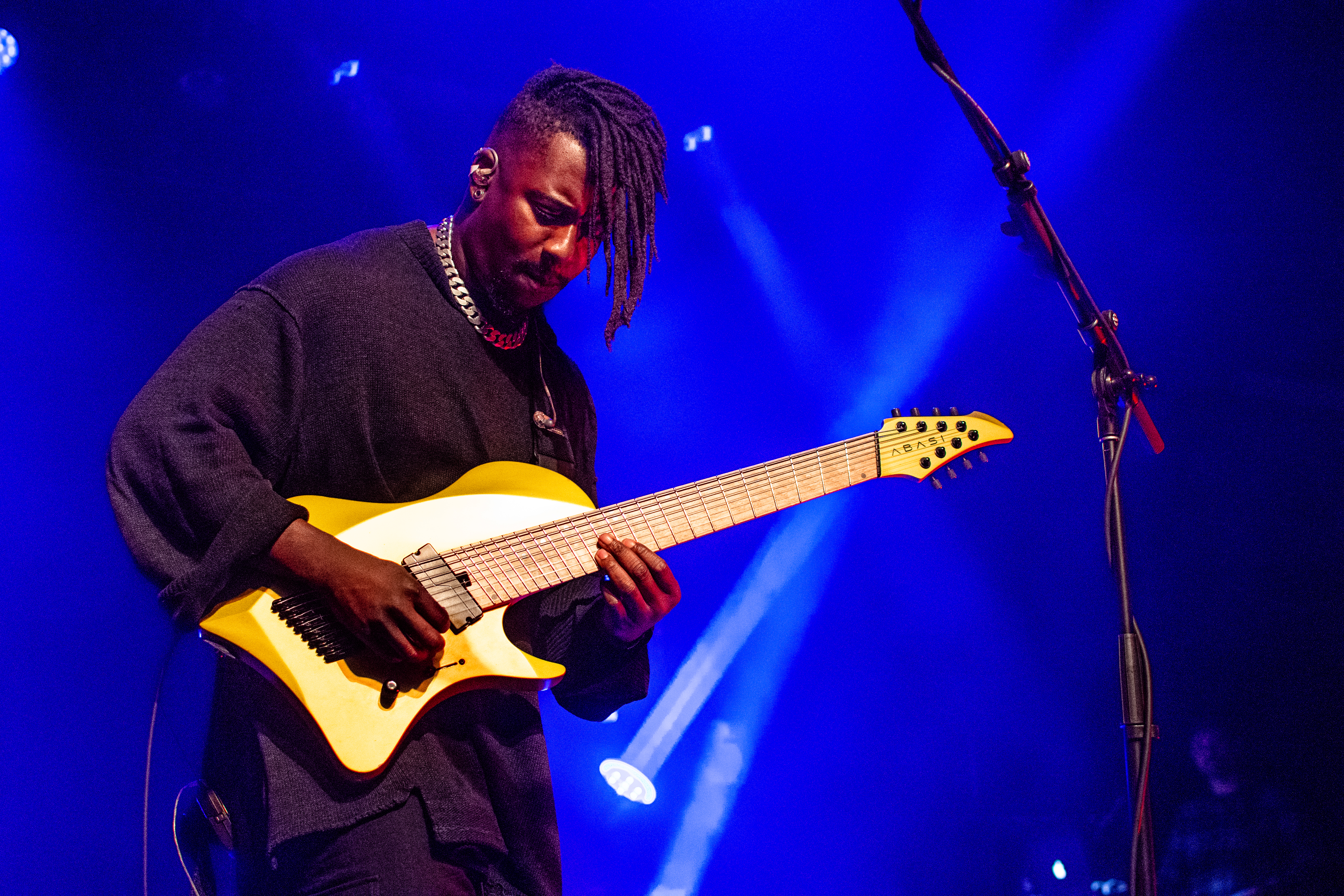 Animals As Leaders performing at Commodore Ballroom, Vancouver - concert photography by Michael Caswell