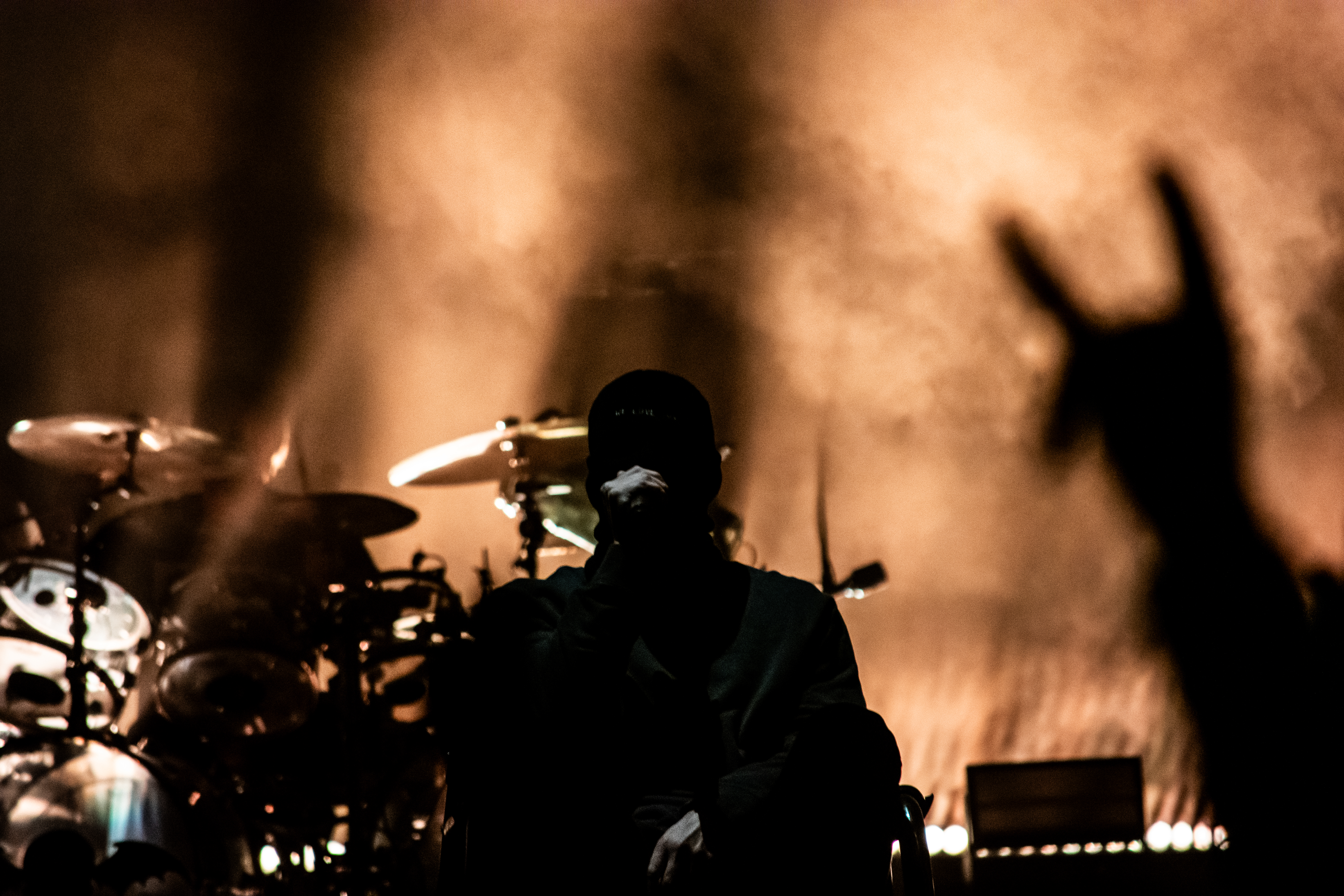 Avenged Sevenfold performing at Rogers Arena, Vancouver - concert photography by Michael Caswell