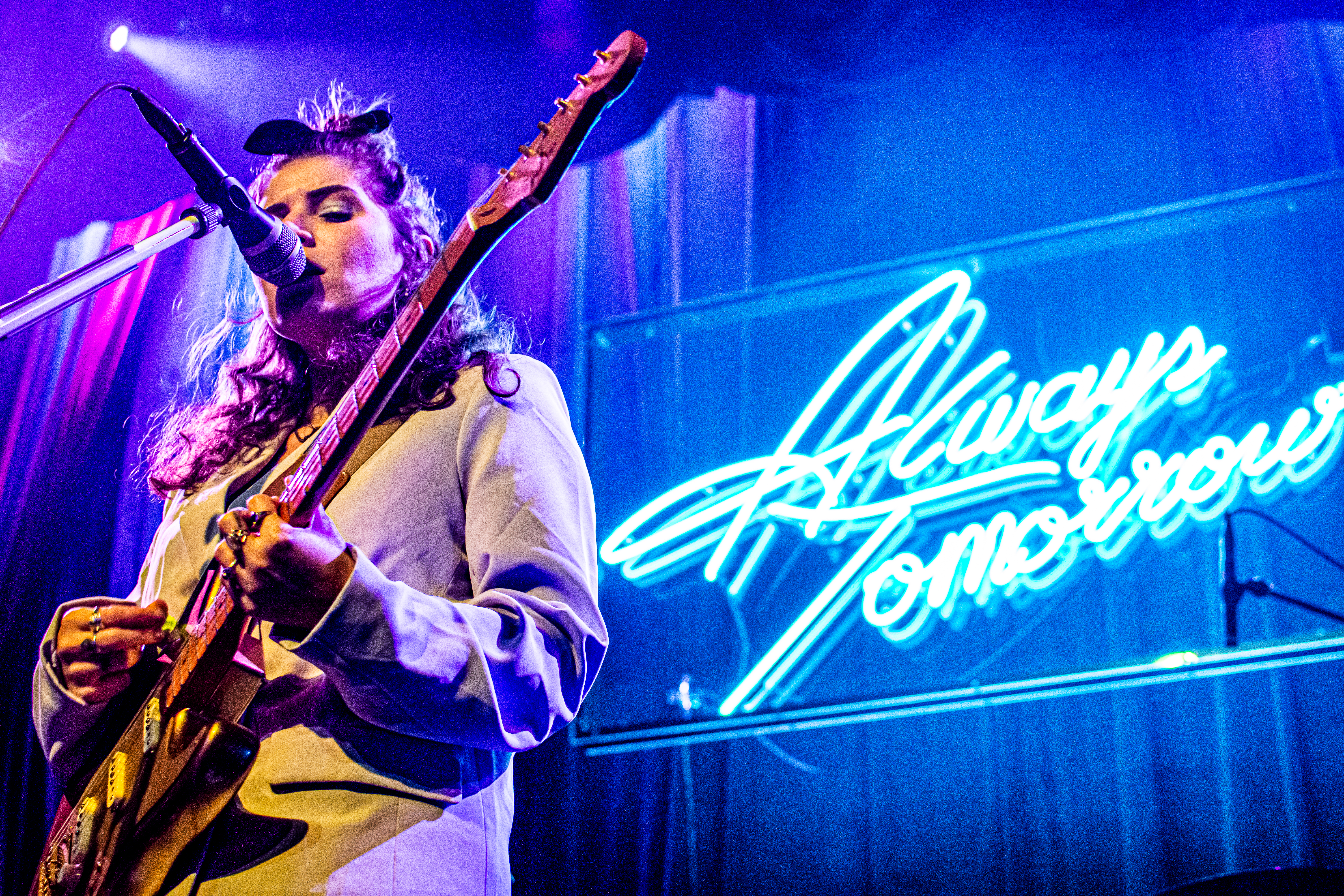 Best Coast performing at VENUE, Vancouver - concert photography by Michael Caswell