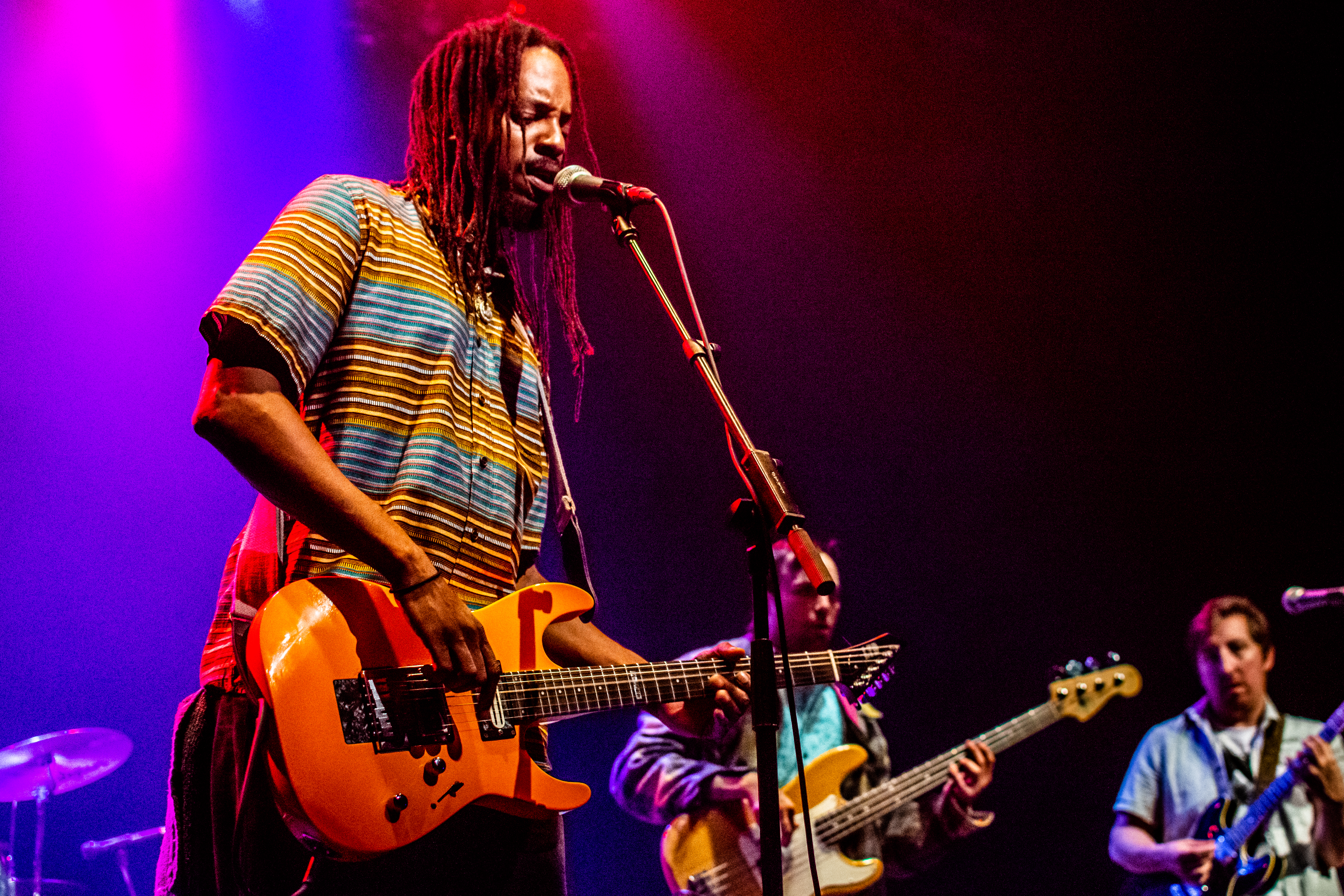 Black Joe Lewis & The Honeybears performing at Rickshaw Theatre, Vancouver - concert photography by Michael Caswell