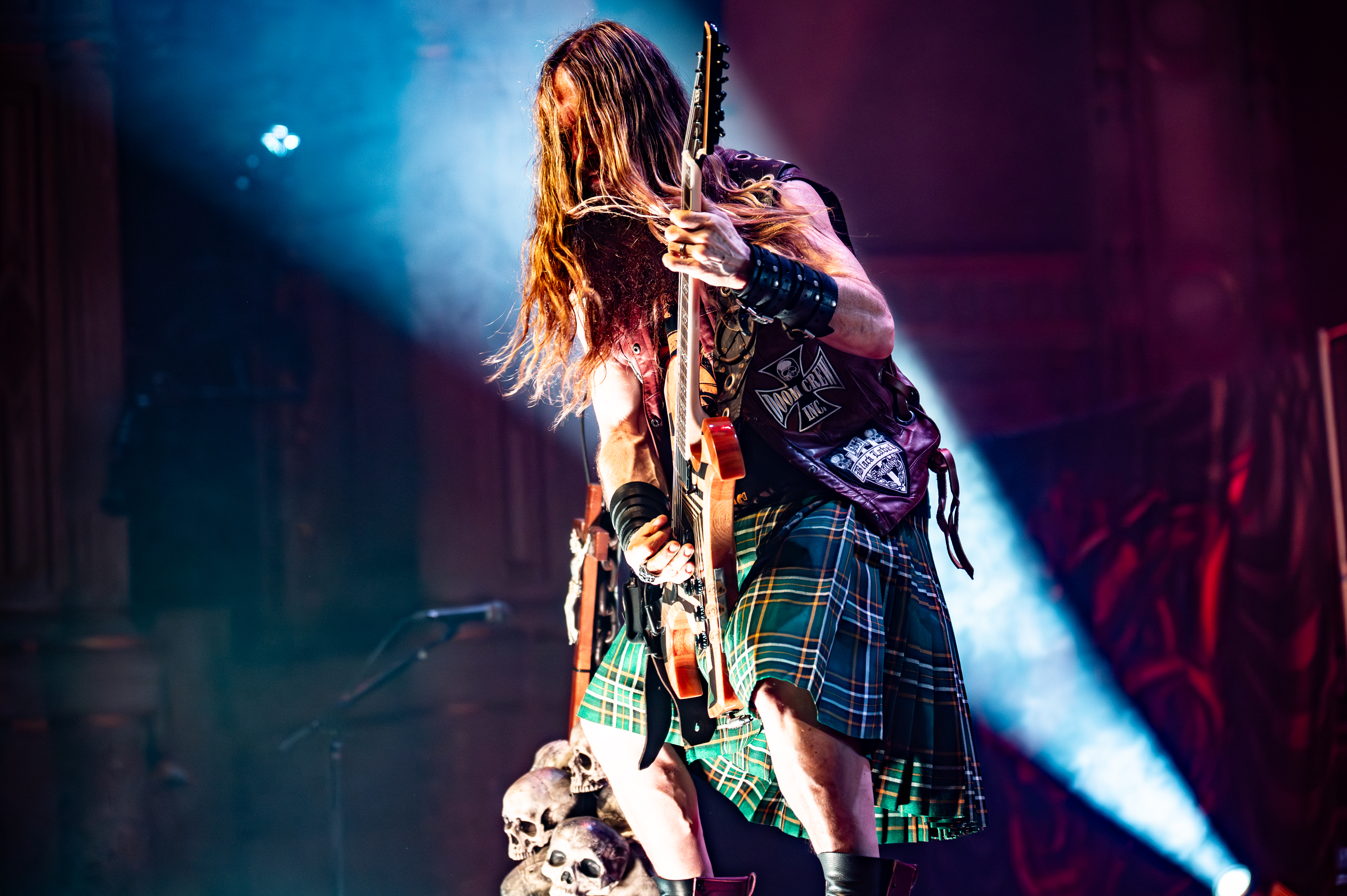 Black Label Society performing at Orpheum Theatre, Vancouver - concert photography by Michael Caswell