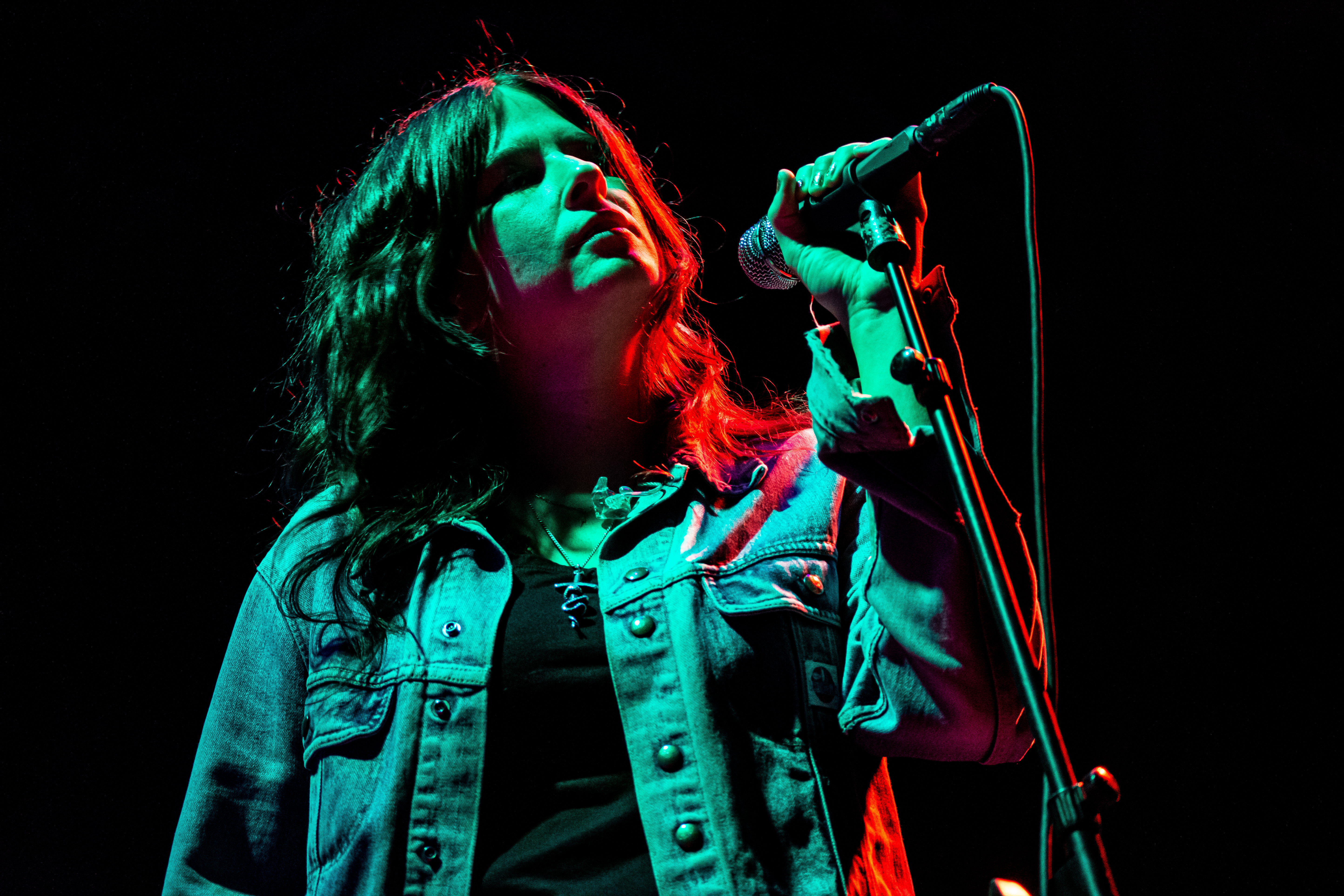Black Mountain performing at Orpheum Theatre, Vancouver - concert photography by Michael Caswell