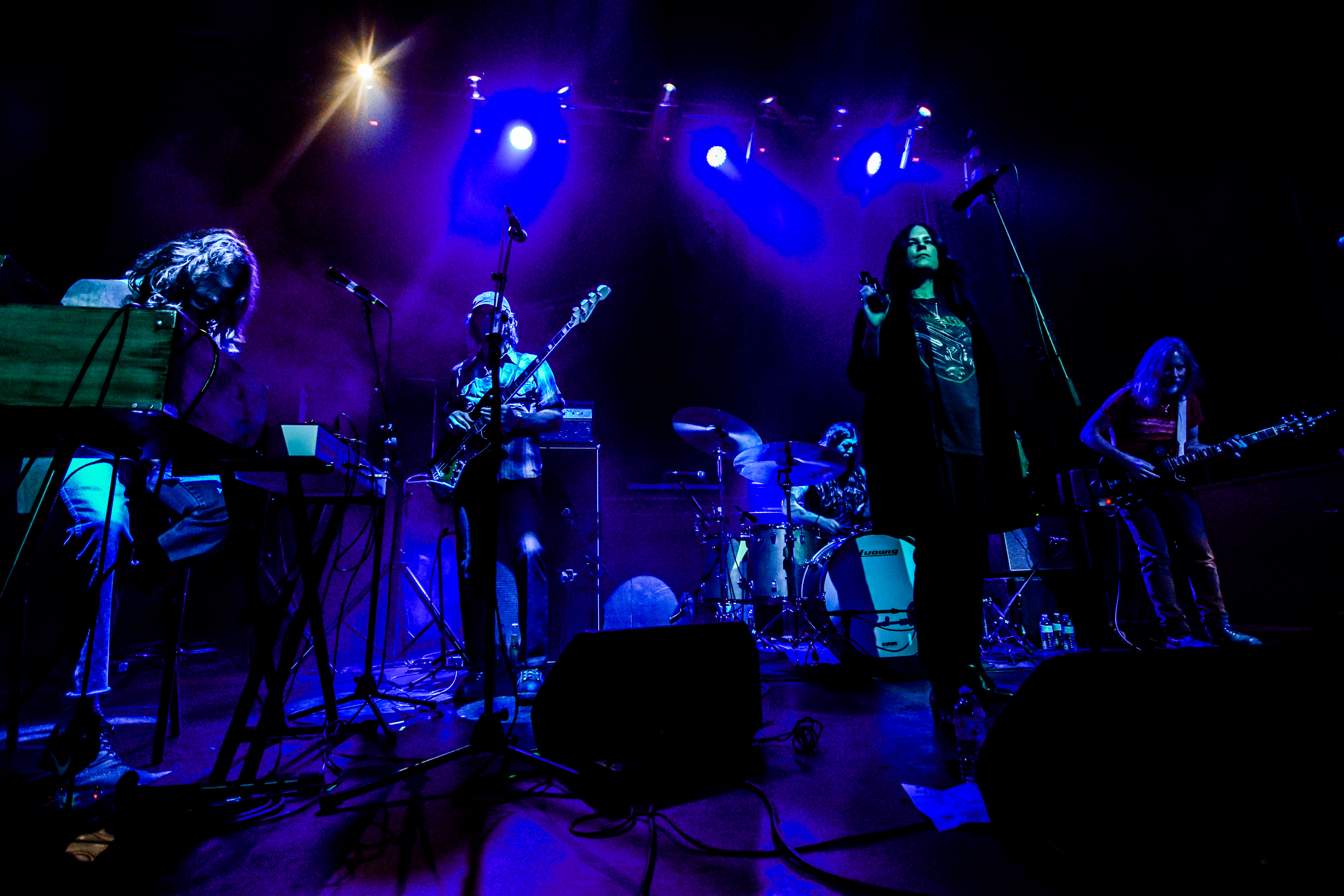 Black Mountain performing at Rickshaw Theatre, Vancouver - concert photography by Michael Caswell