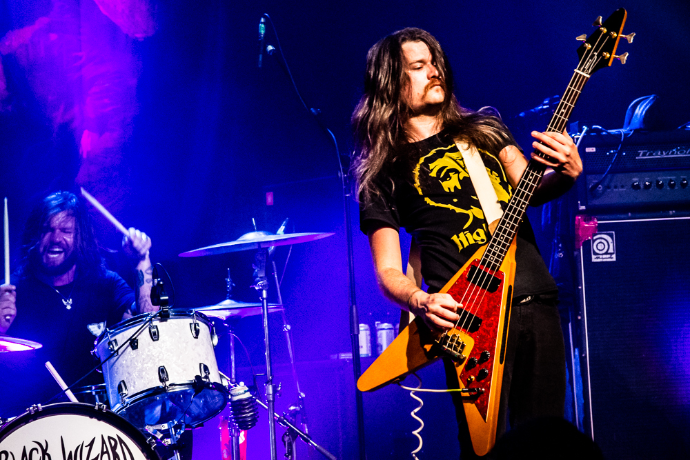 Black Wizard performing at Rickshaw Theatre, Vancouver - concert photography by Michael Caswell