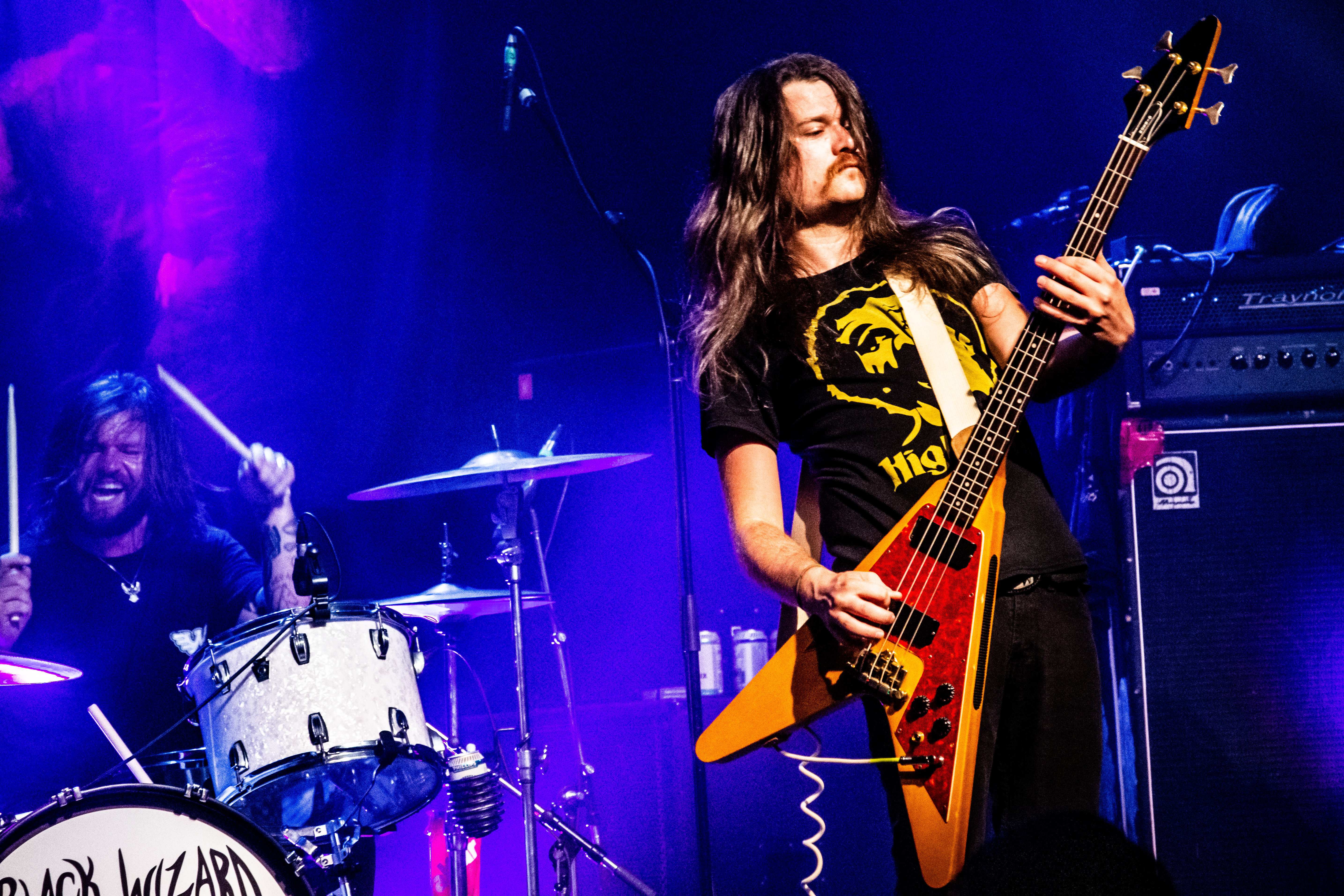 Black Wizard performing at Rickshaw Theatre, Vancouver - concert photography by Michael Caswell