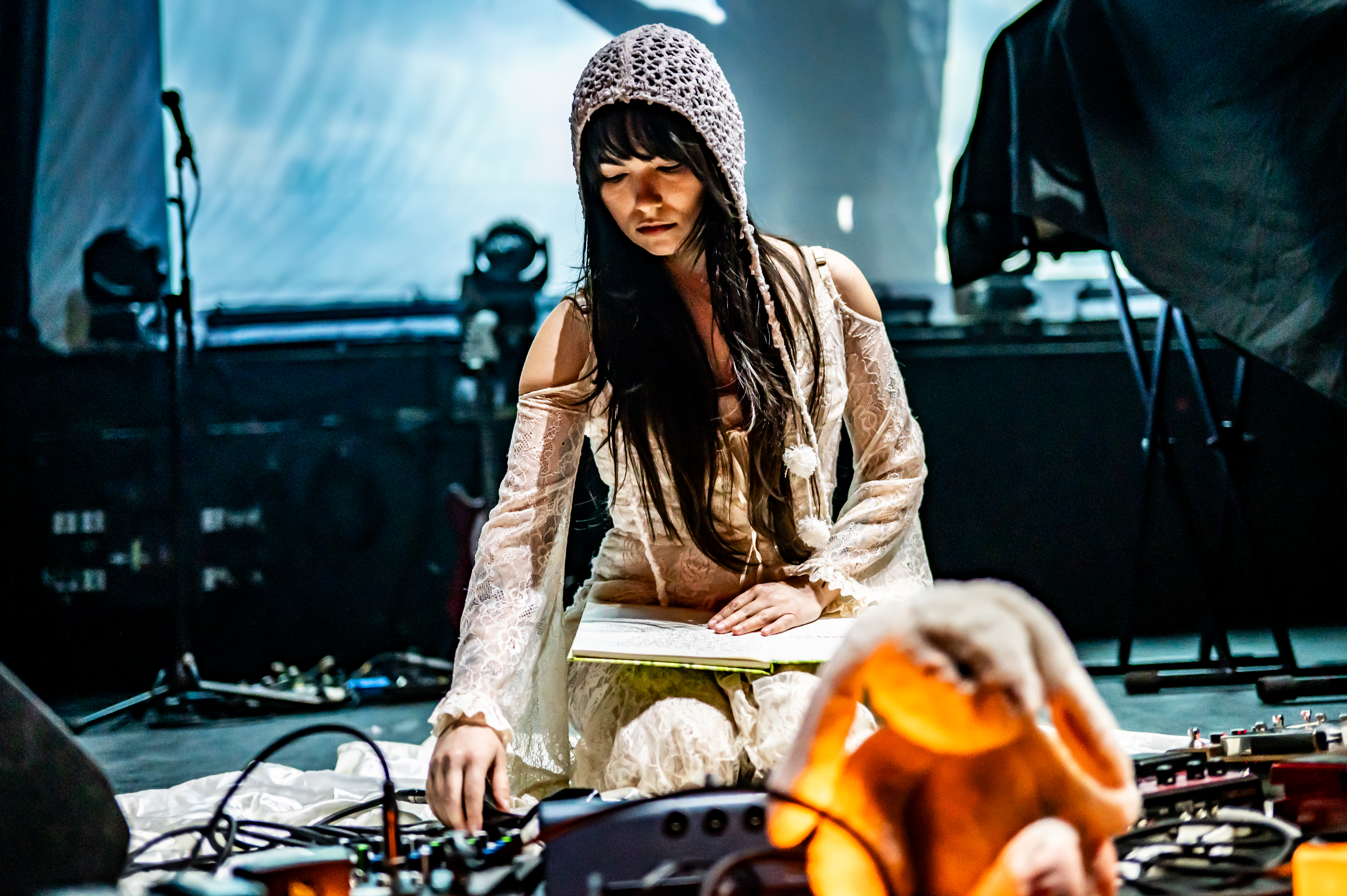 Body / Negative performing at Rickshaw Theatre, Vancouver - concert photography by Michael Caswell