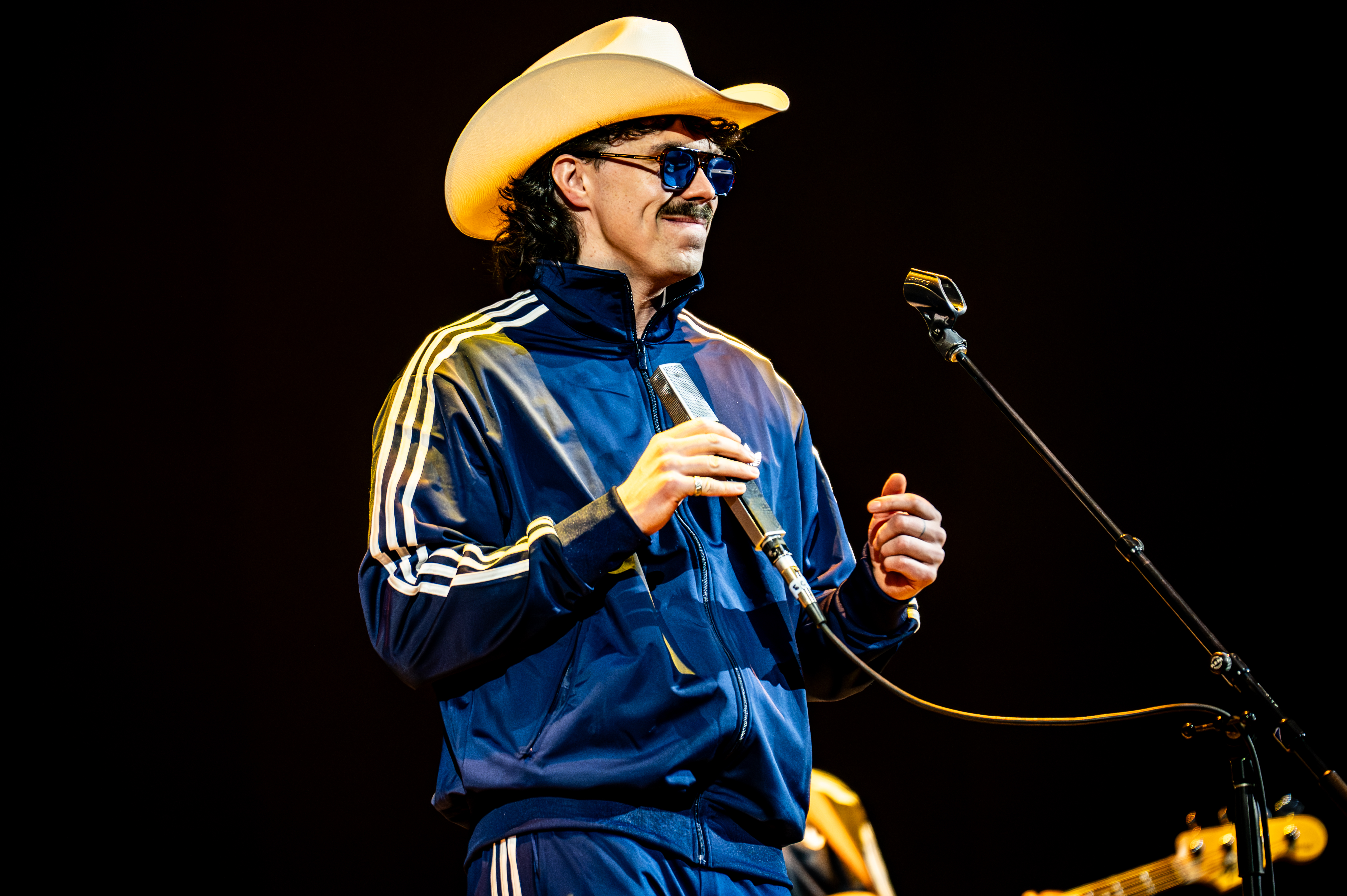 Boy Golden performing at Queen Elizabeth Theatre, Vancouver - concert photography by Michael Caswell