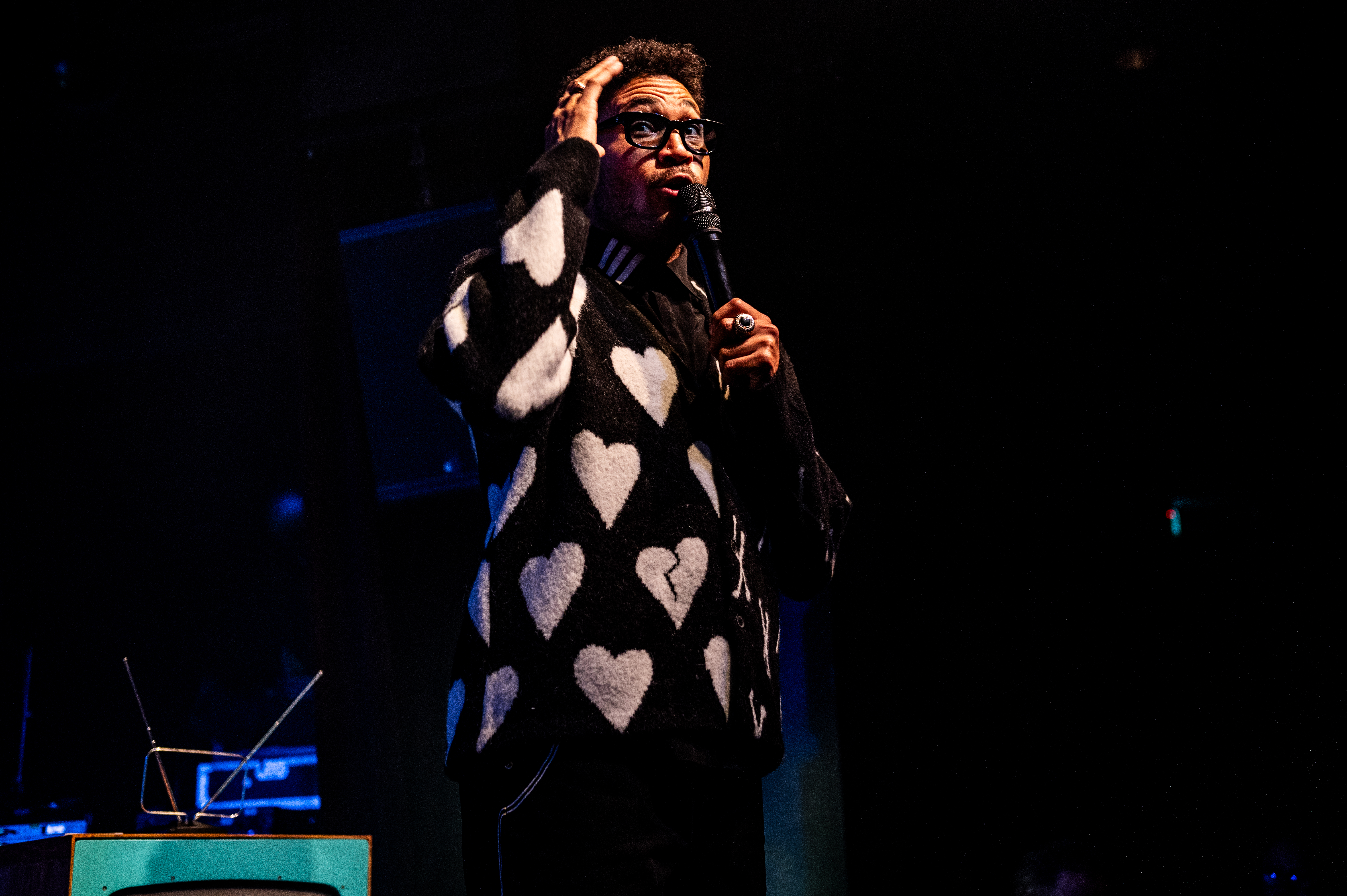 Bryce Vine performing at Commodore Ballroom, Vancouver - concert photography by Michael Caswell