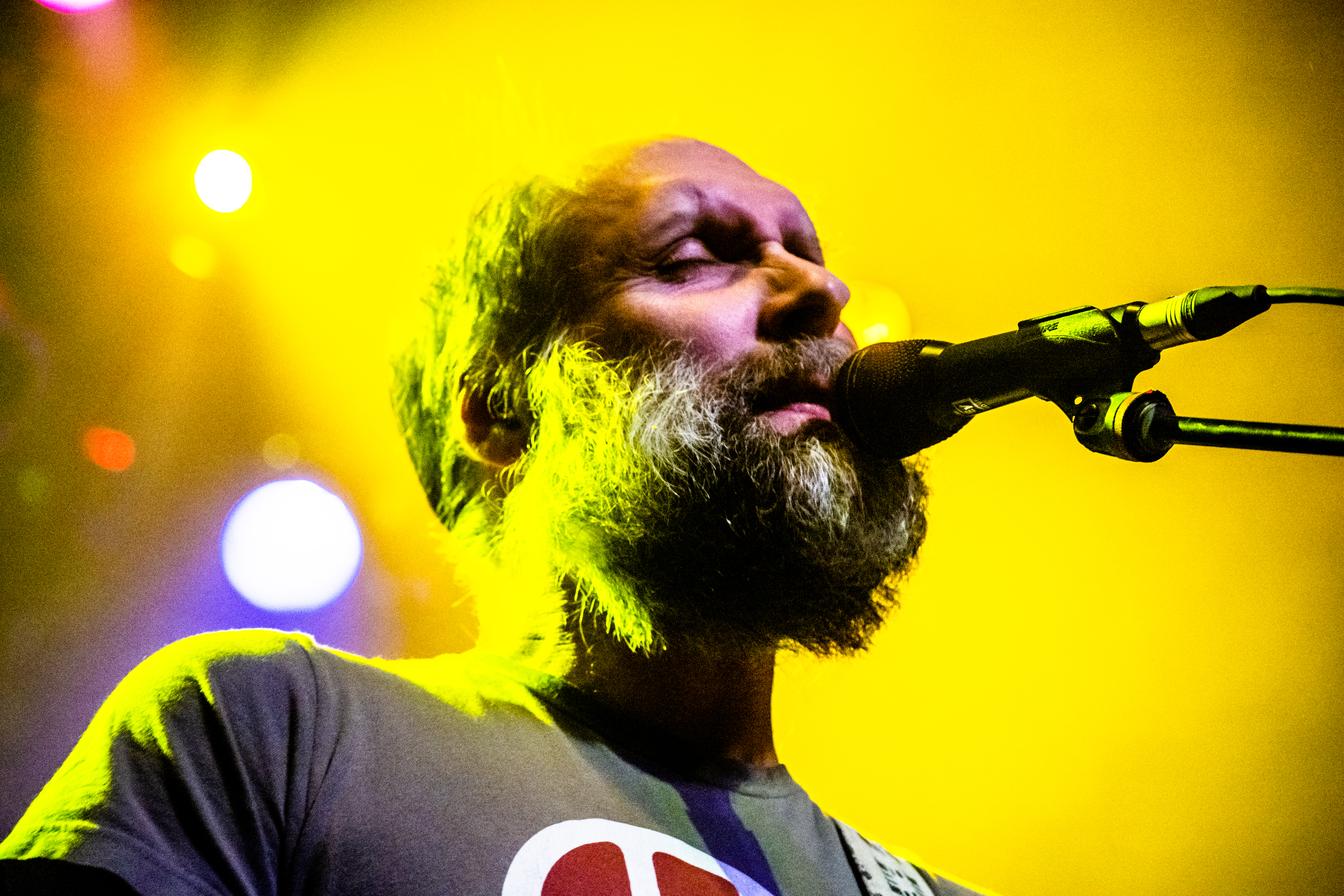 Built To Spill performing at Rickshaw Theatre, Vancouver - concert photography by Michael Caswell