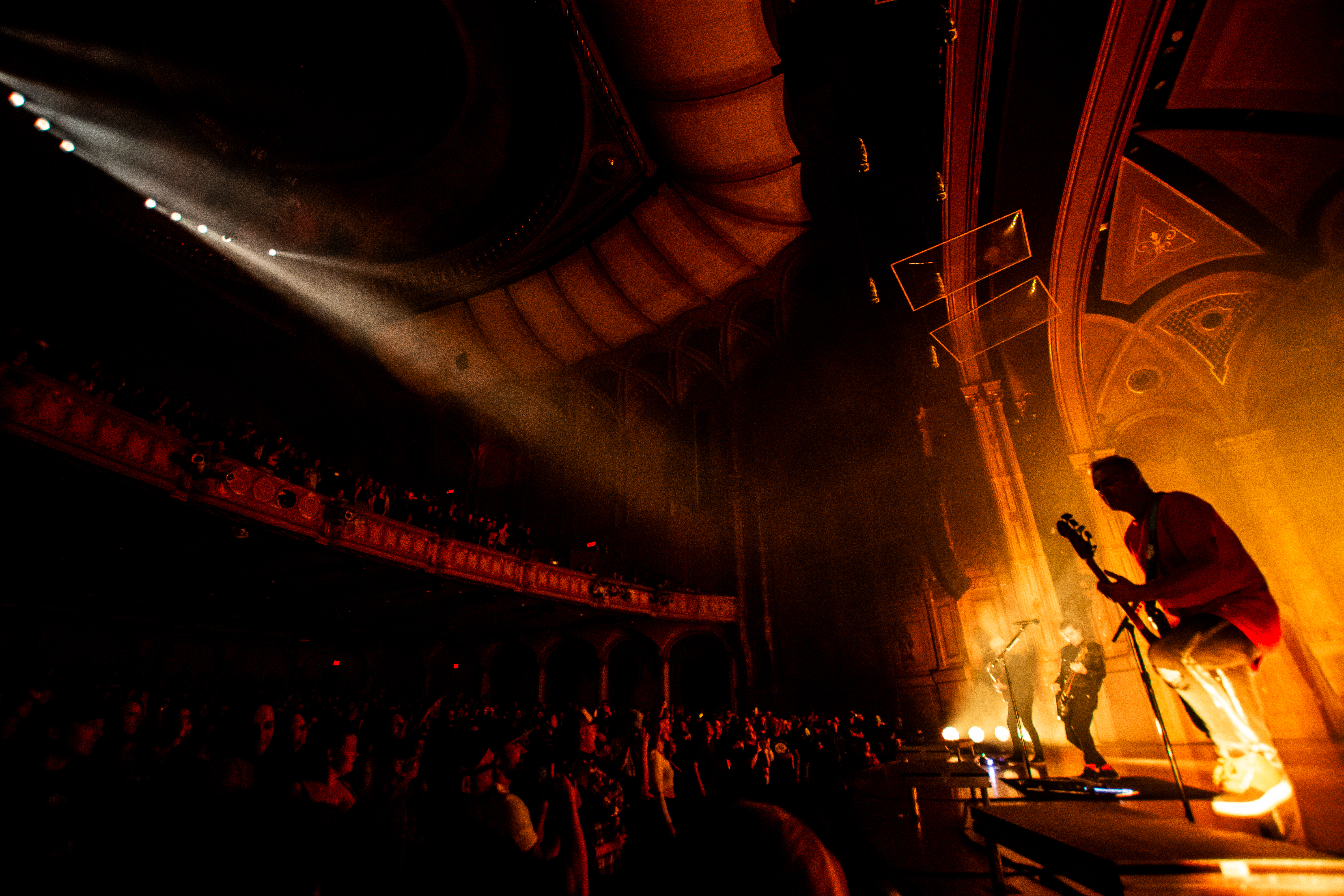 Bush performing at Orpheum Theatre, Vancouver - concert photography by Michael Caswell