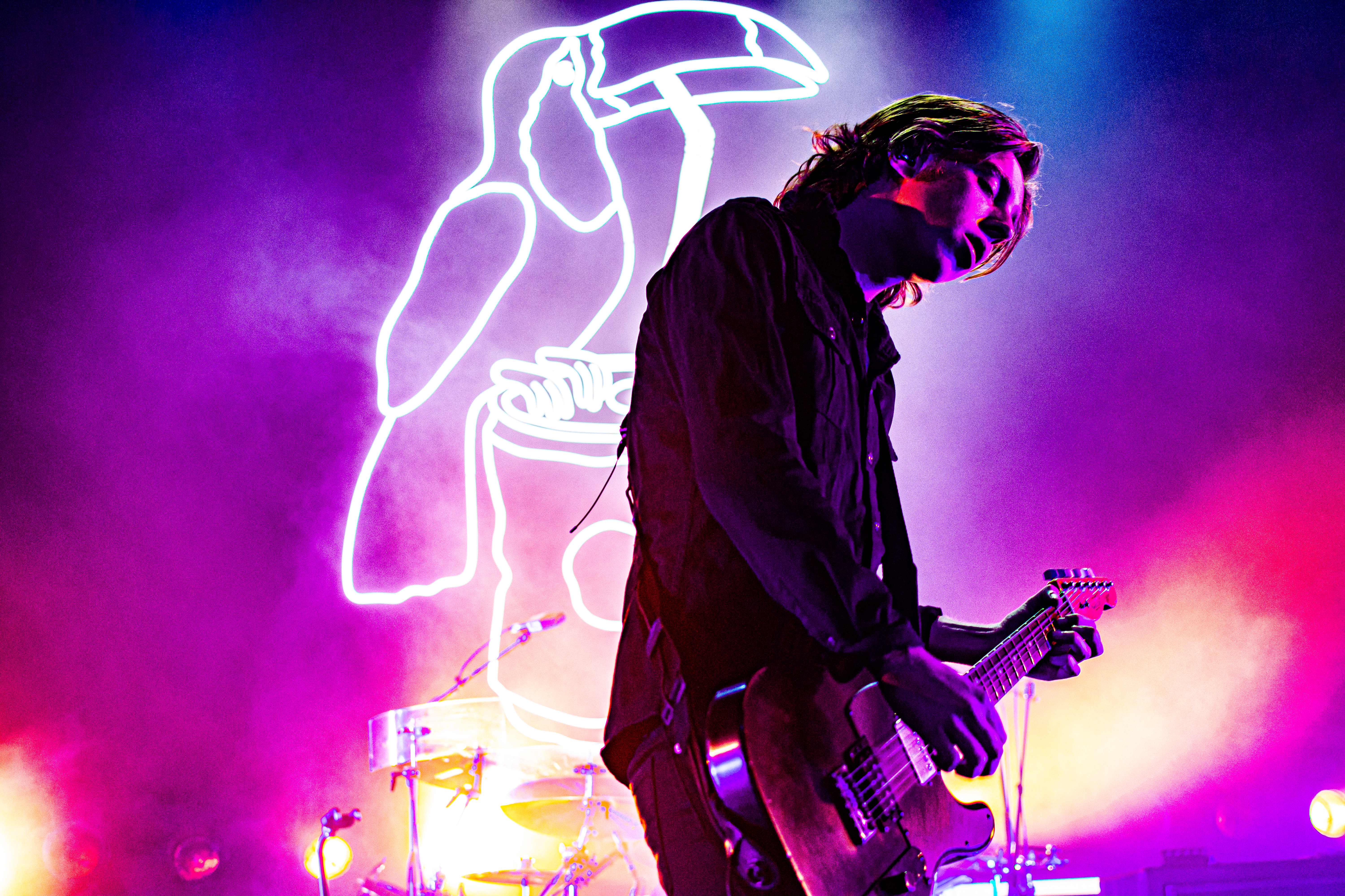 Catfish And The Bottlemen performing at Vogue Theatre, Vancouver - concert photography by Michael Caswell