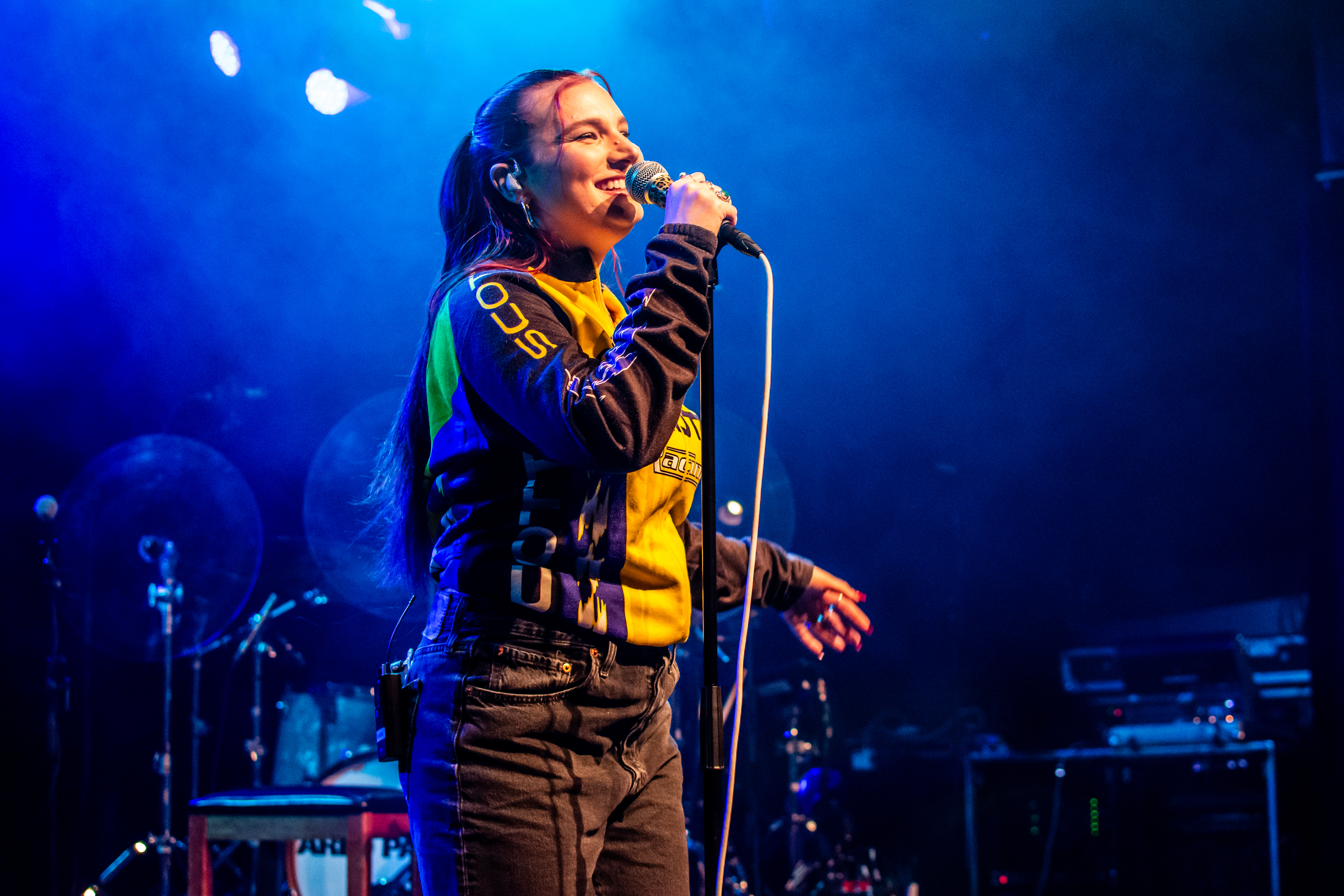Chloe George performing at Commodore Ballroom, Vancouver - concert photography by Michael Caswell