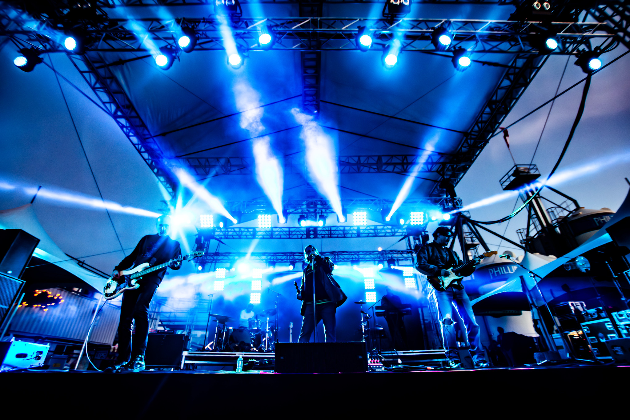 Cold War Kids performing at Tilt Music Festival, Vancouver - concert photography by Michael Caswell