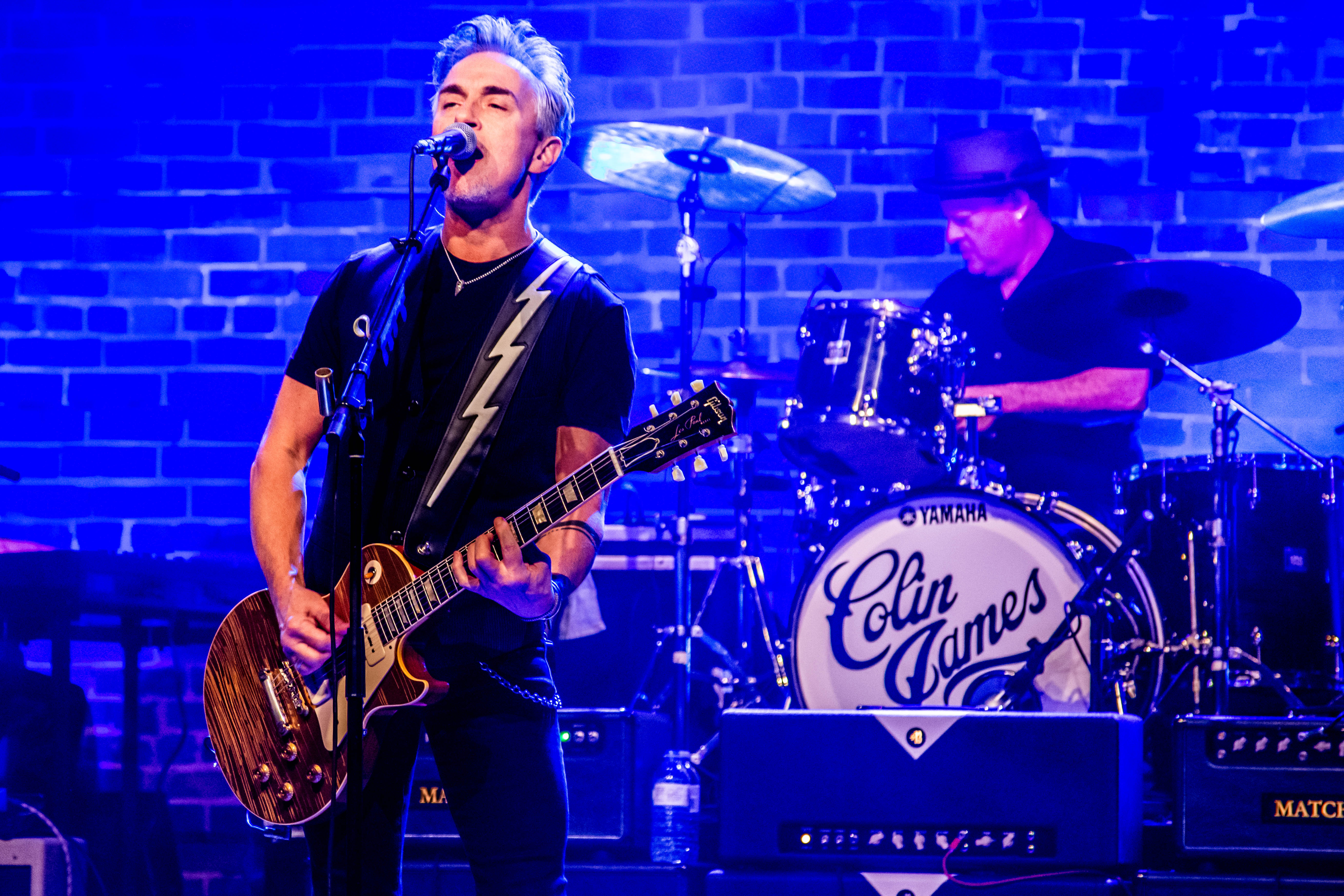 Colin James performing at Commodore Ballroom, Vancouver - concert photography by Michael Caswell