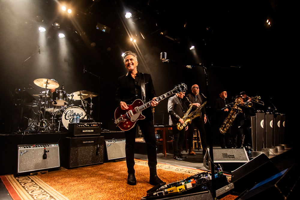 Colin James And The Little Big Band performing at Commodore Ballroom, Vancouver - concert photography by Michael Caswell