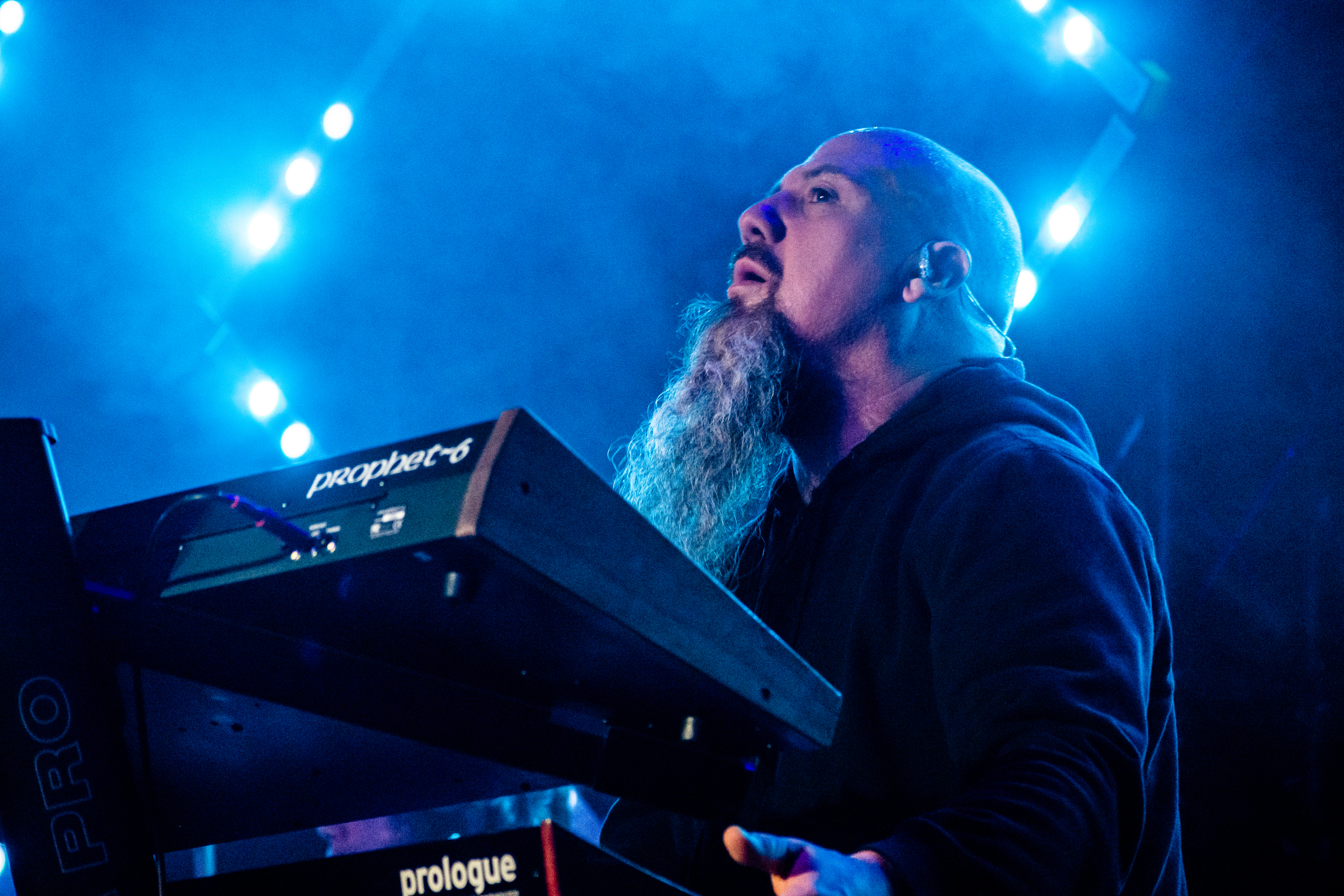 Dance With The Dead performing at Hollywood Theatre, Vancouver - concert photography by Michael Caswell