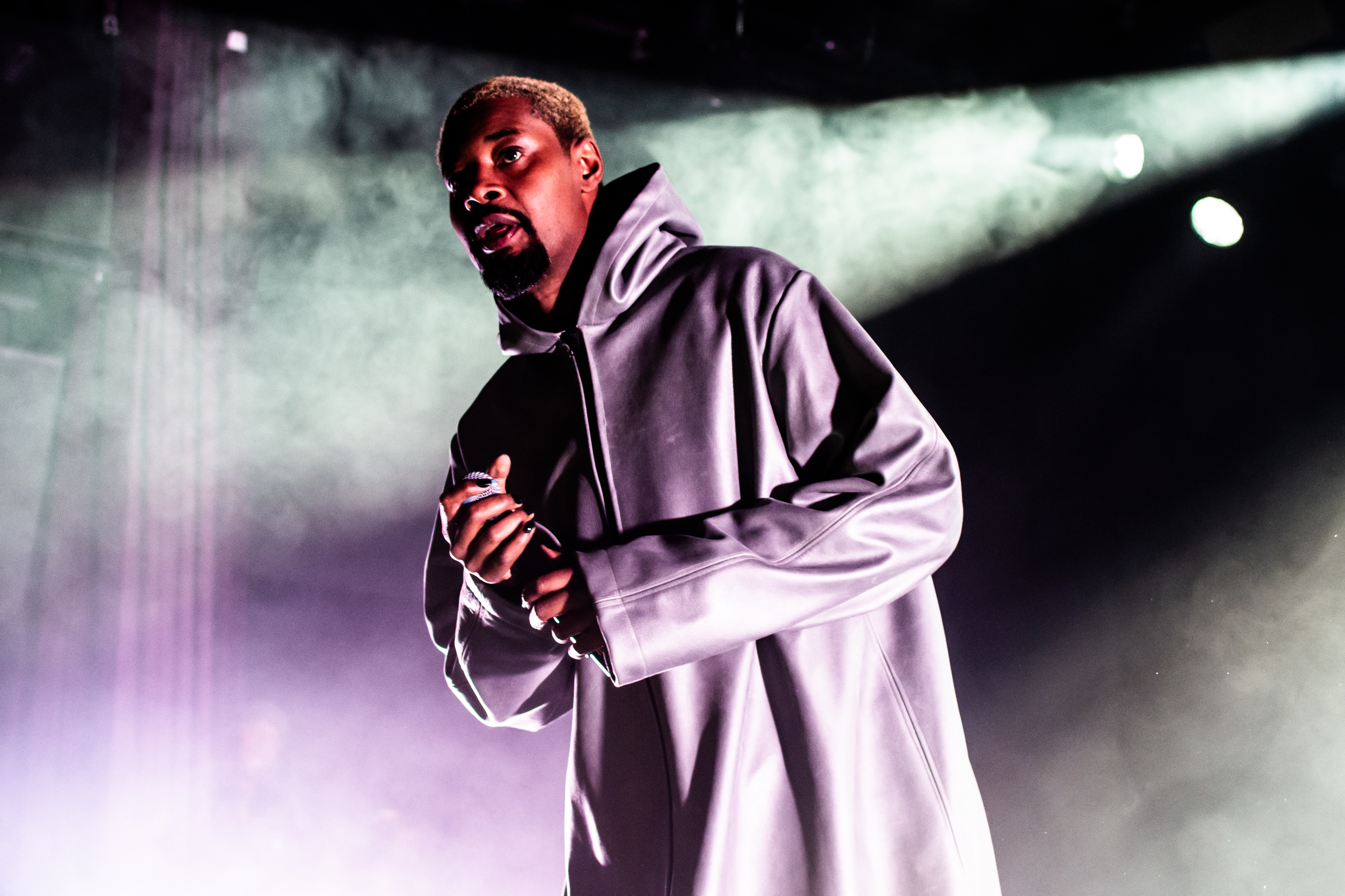 Danny Brown performing at Commodore Ballroom, Vancouver - concert photography by Michael Caswell