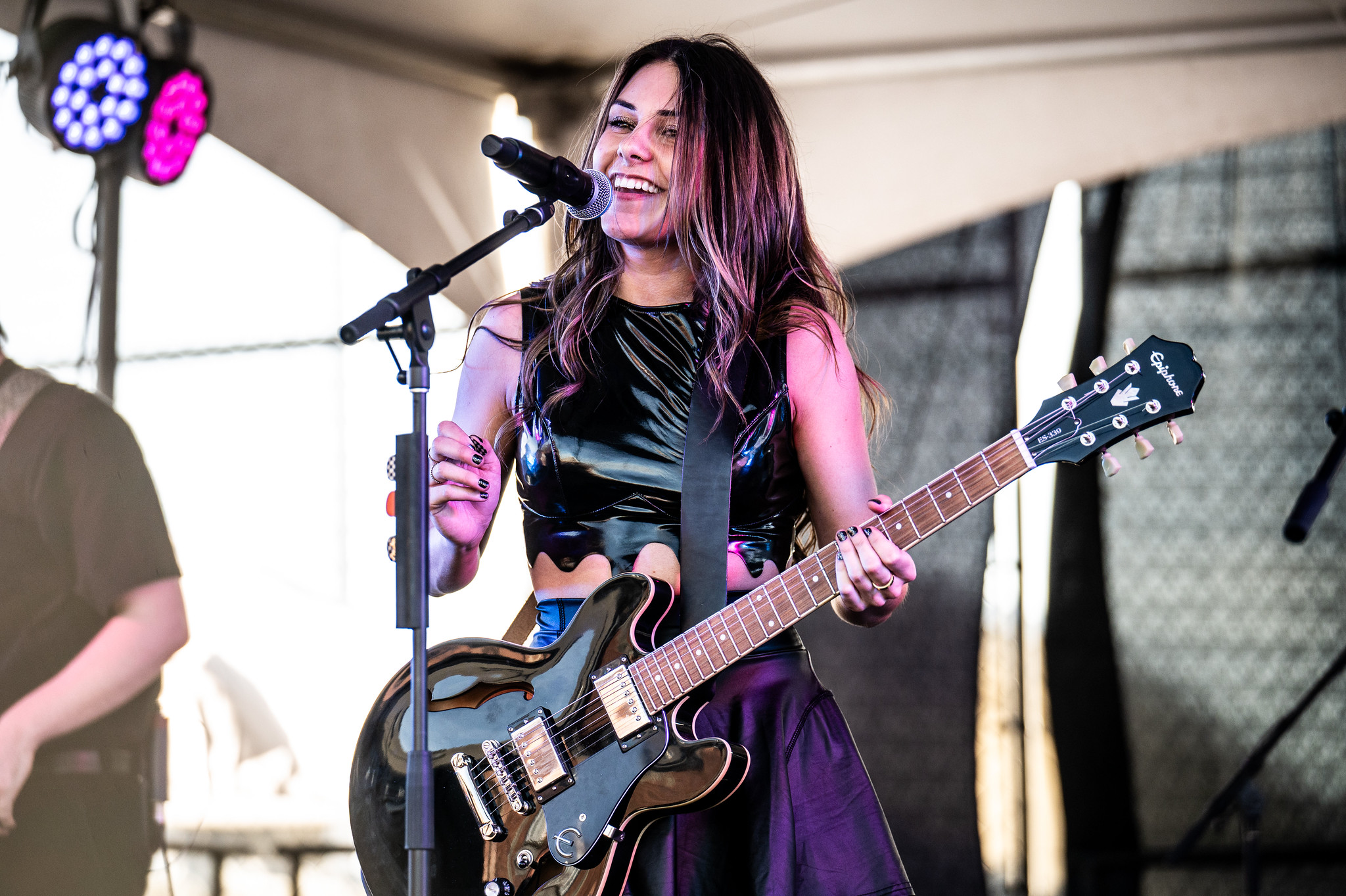 Darrian Gerard performing at Tilt Music Festival, Vancouver - concert photography by Michael Caswell