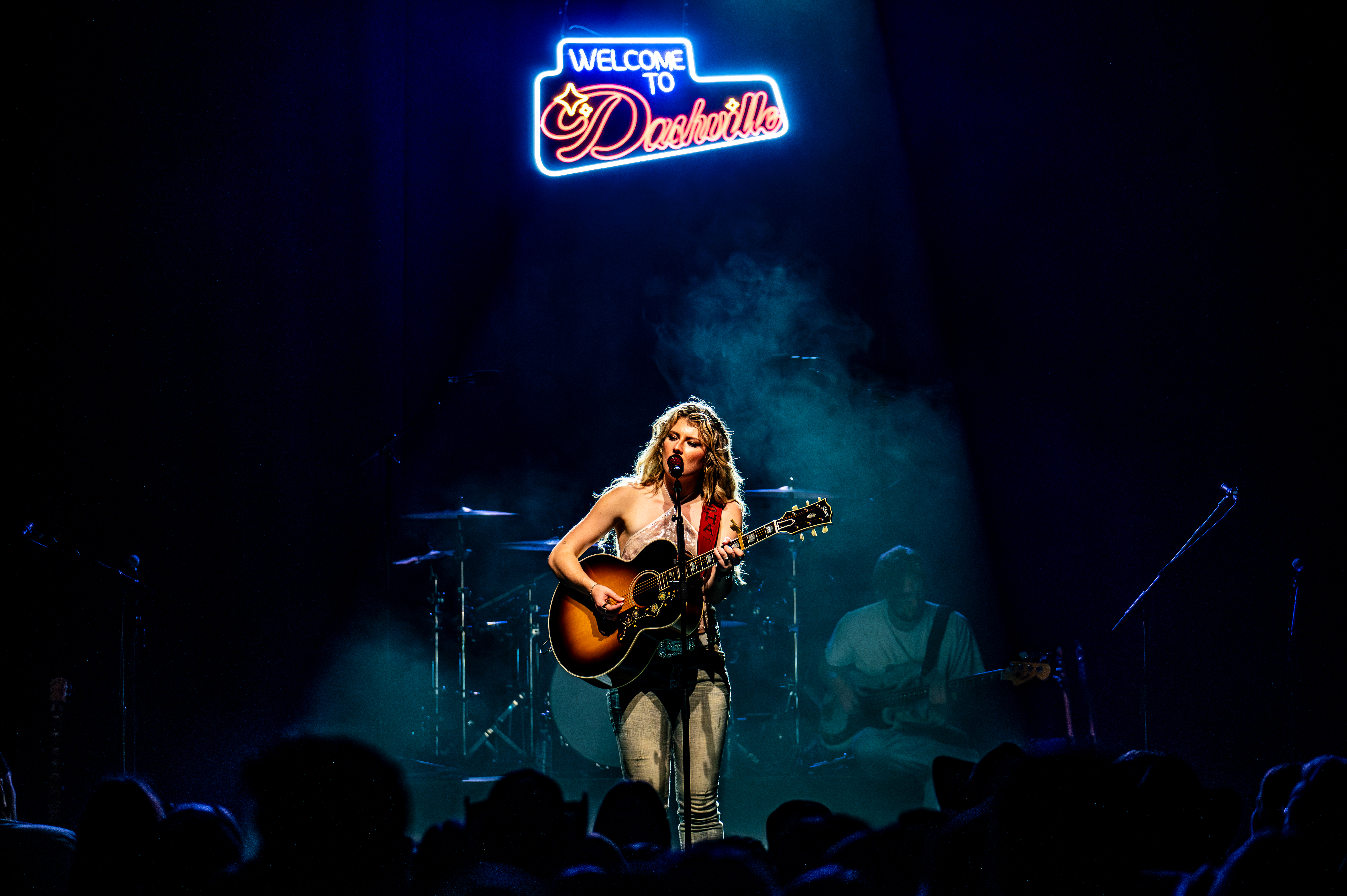 Dasha performing at Vogue Theatre, Vancouver - concert photography by Michael Caswell