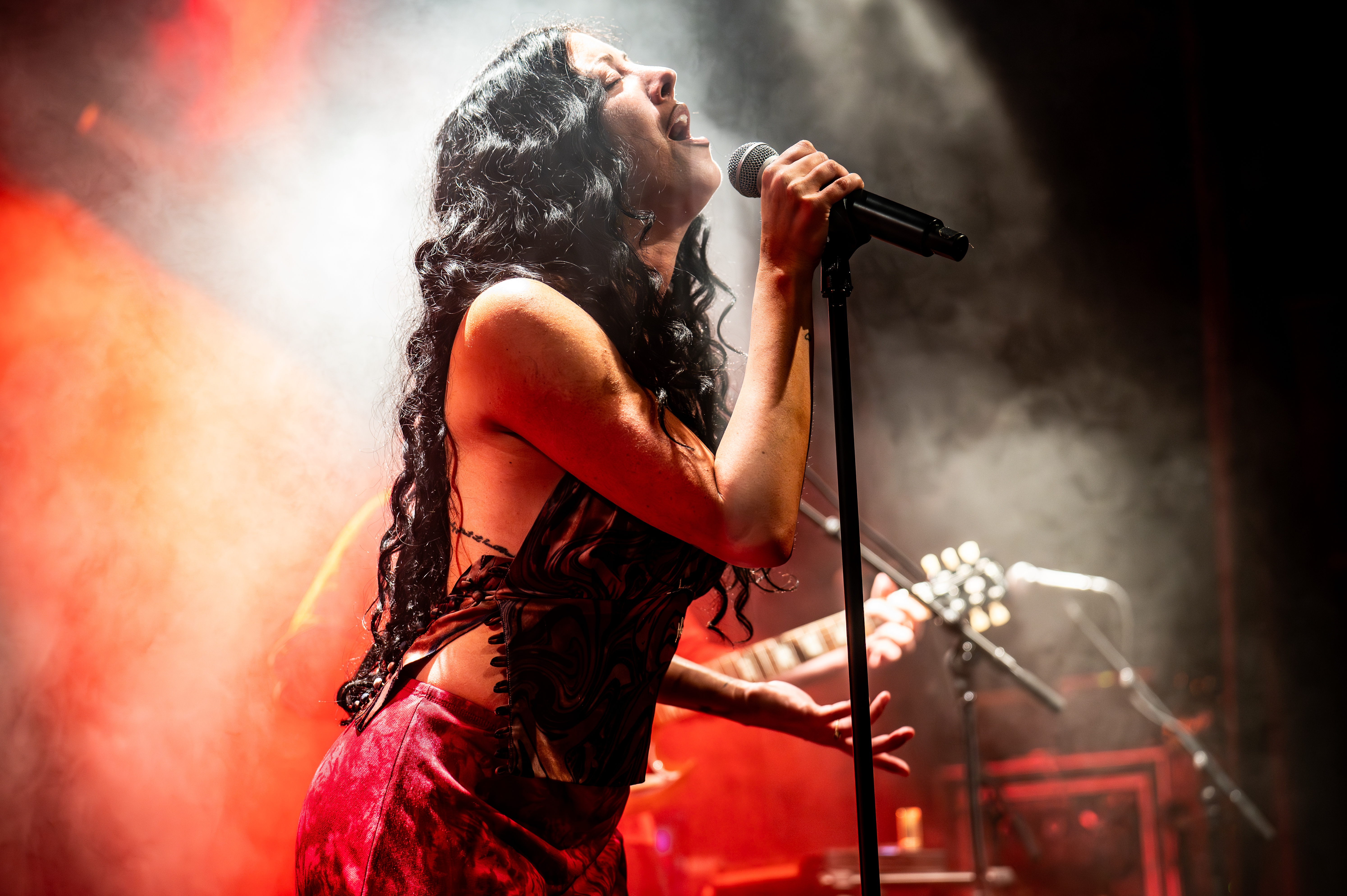 Delacey performing at Commodore Ballroom, Vancouver - concert photography by Michael Caswell
