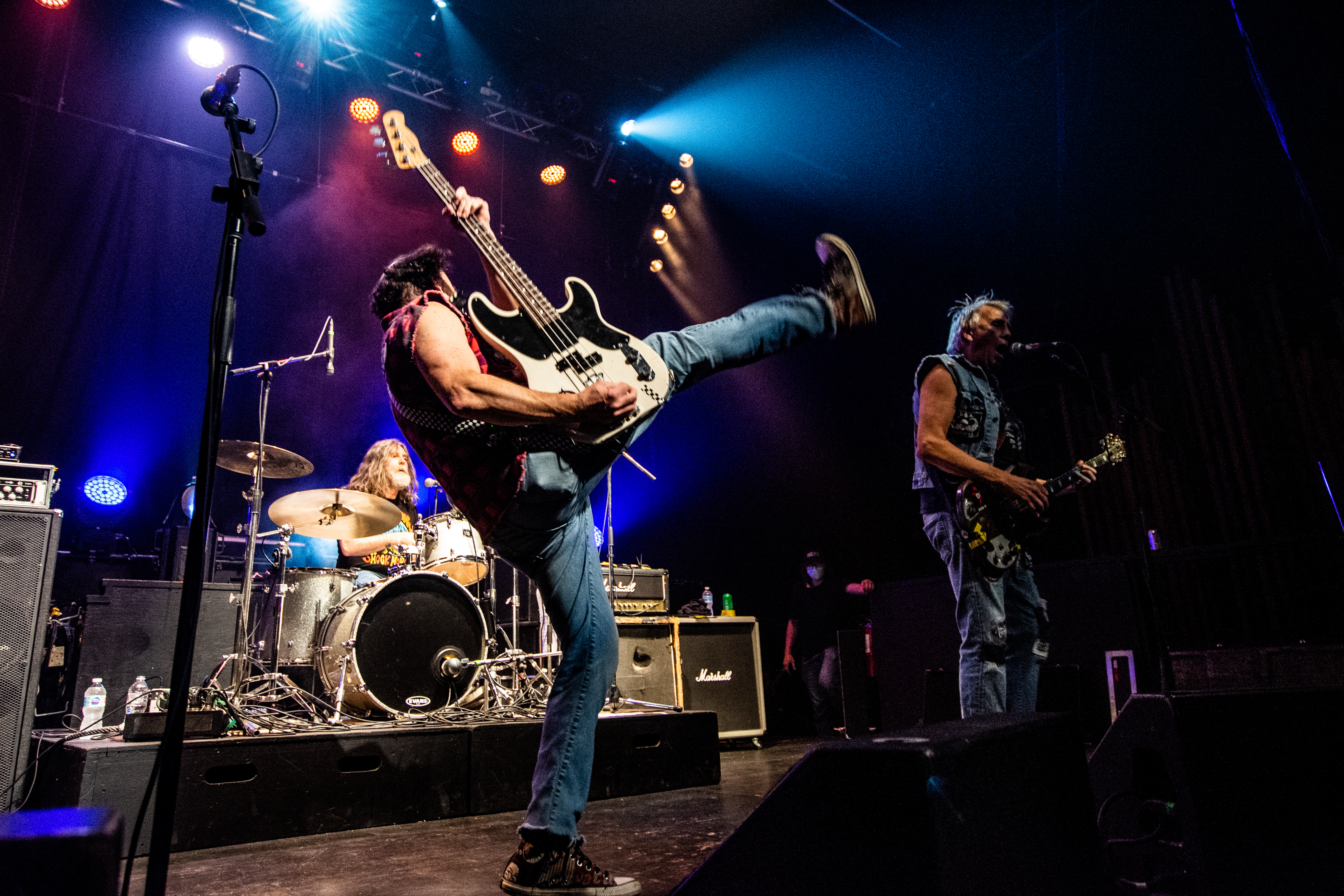 DOA performing at Rickshaw Theatre, Vancouver - concert photography by Michael Caswell