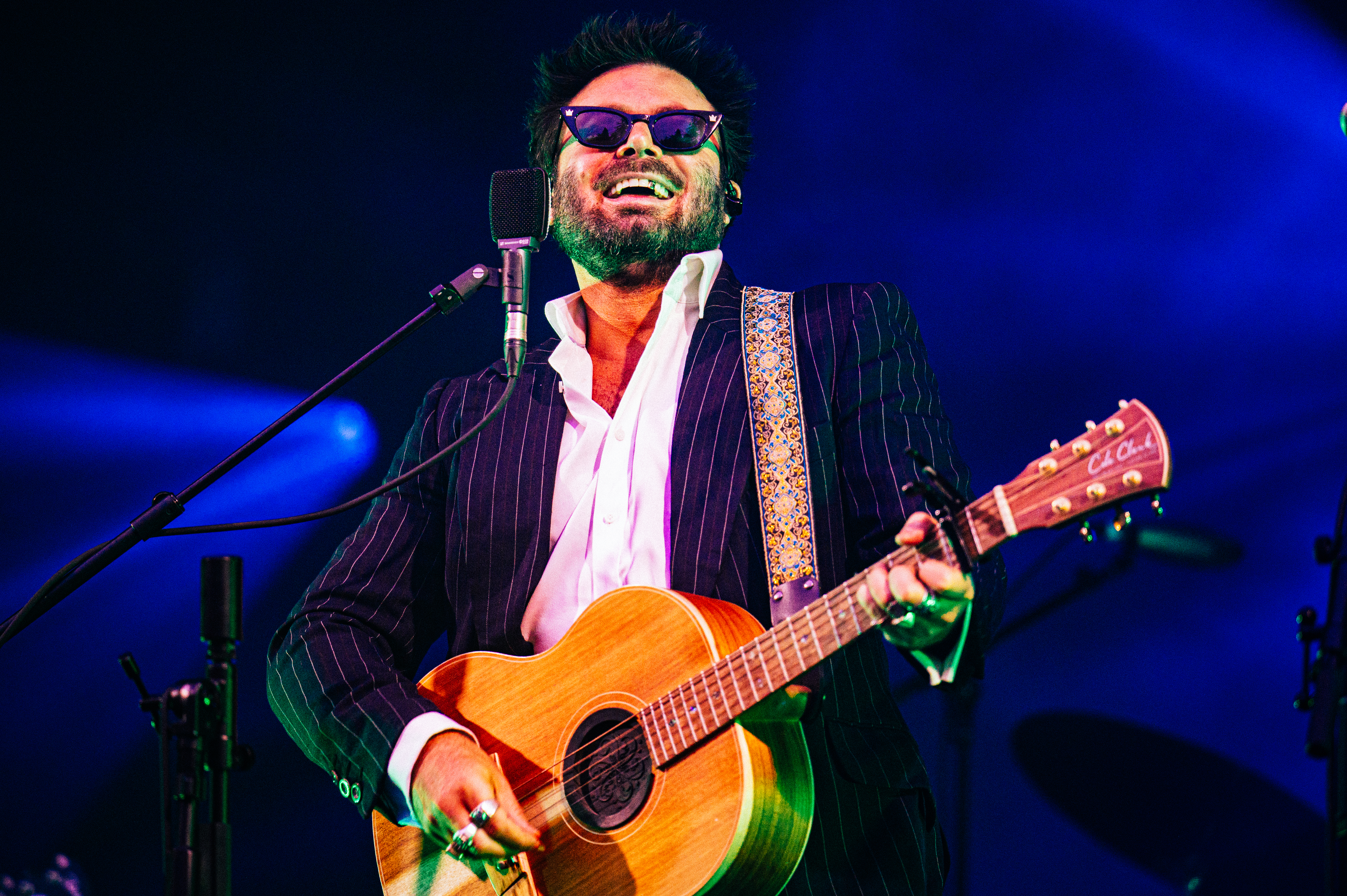 Dope Lemon performing at Malkin Bowl, Vancouver - concert photography by Michael Caswell