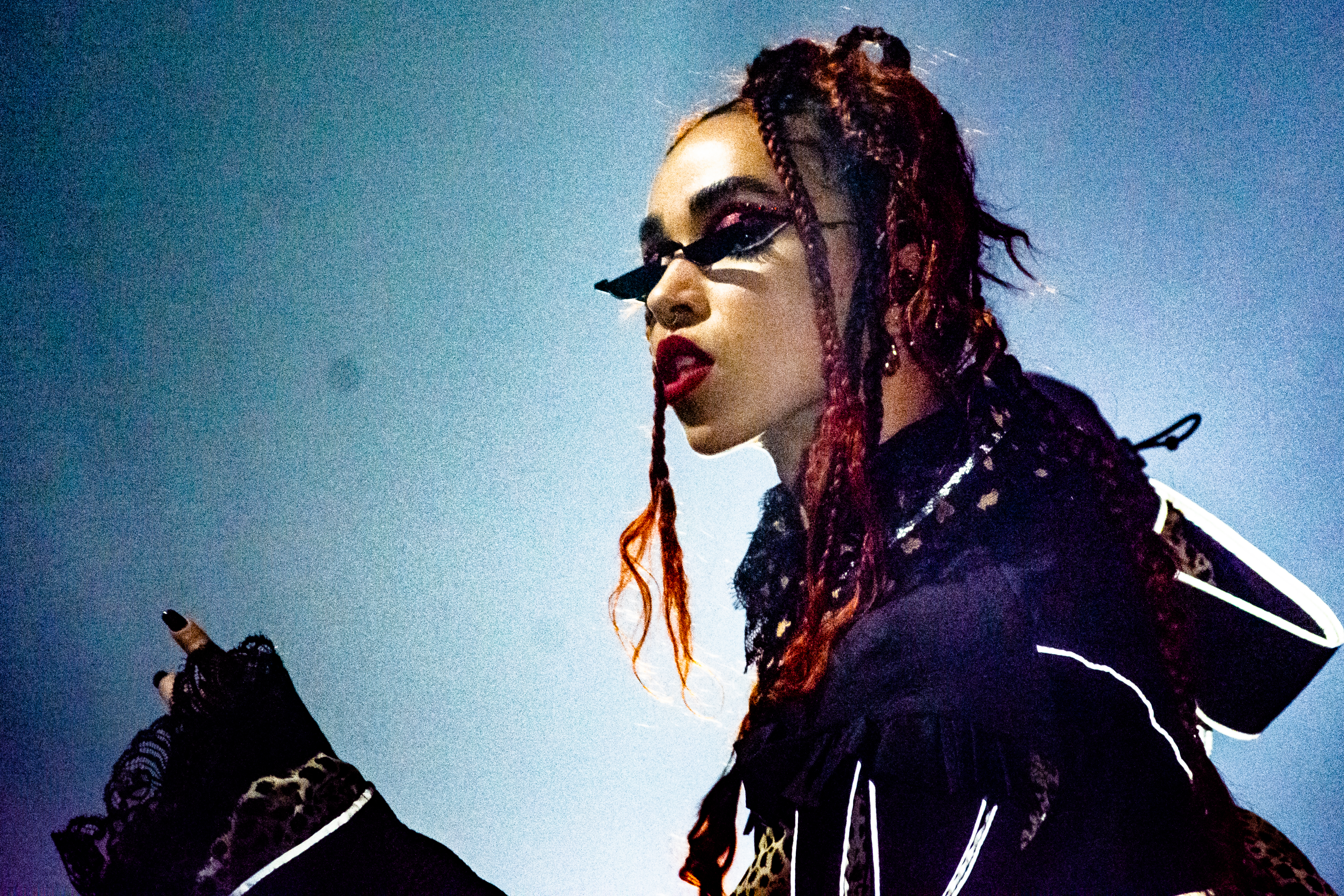 FKA Twigs performing at Vogue Theatre, Vancouver - concert photography by Michael Caswell