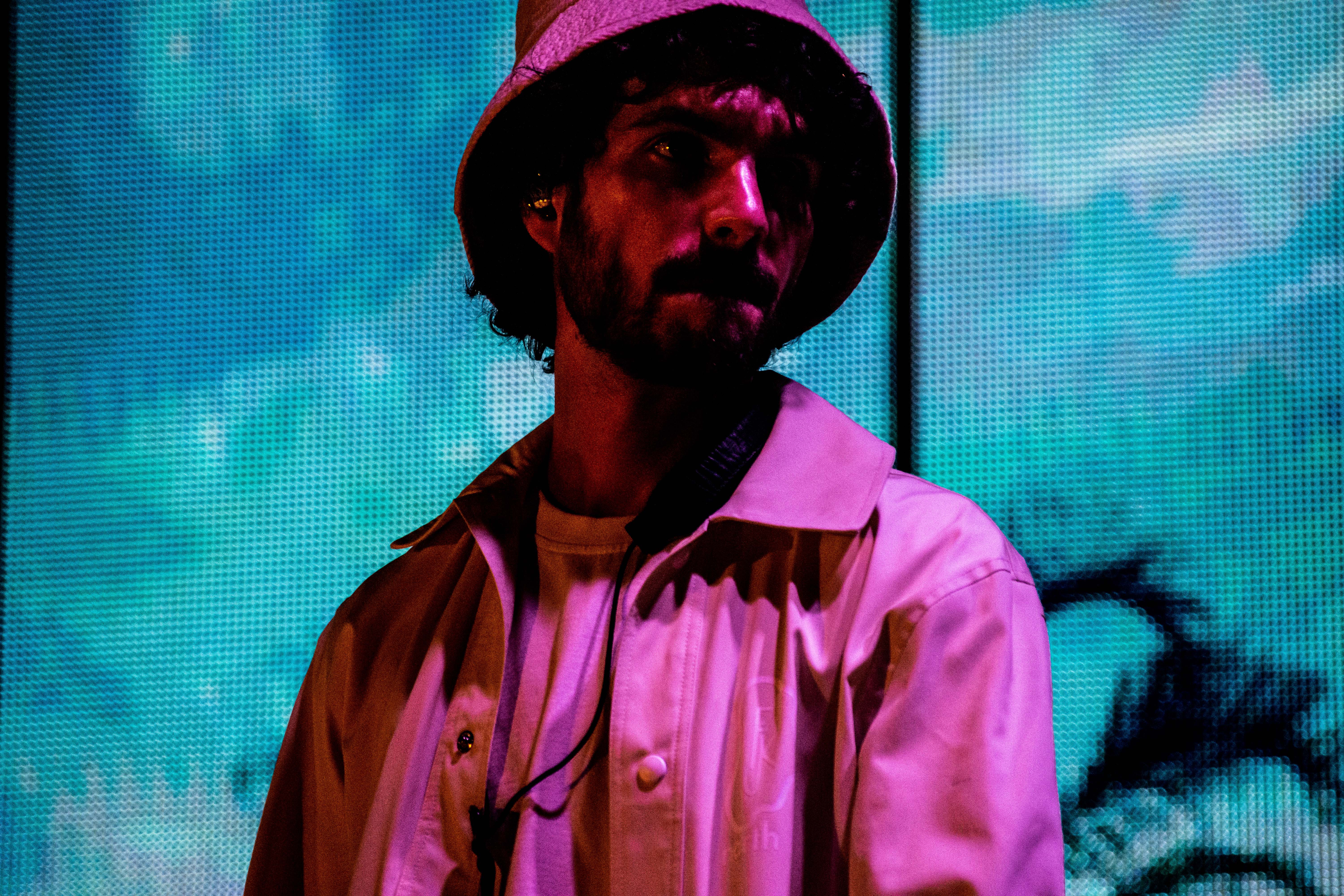 FKJ performing at PNE Forum, Vancouver - concert photography by Michael Caswell