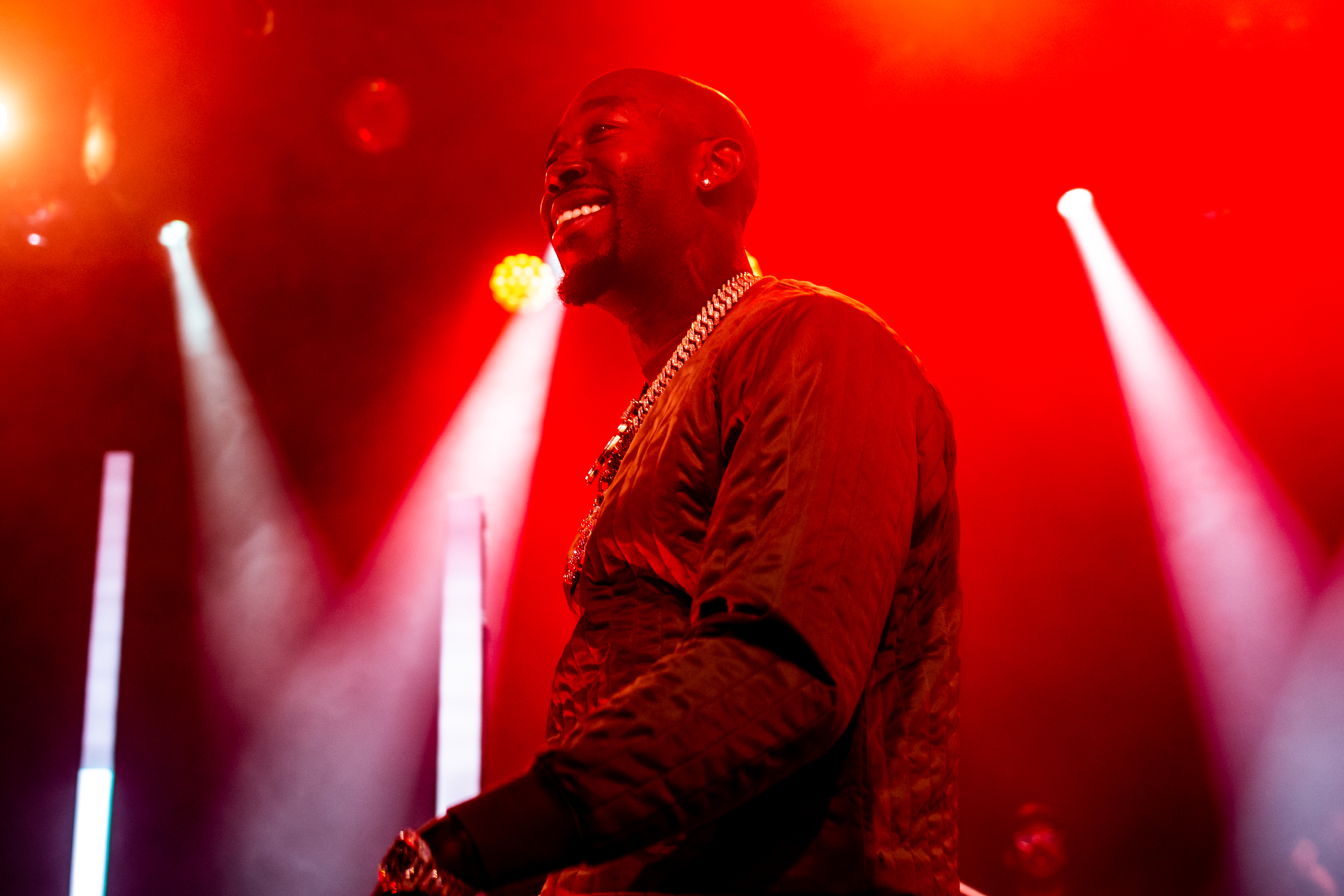Freddie Gibbs performing at Commodore Ballroom, Vancouver - concert photography by Michael Caswell