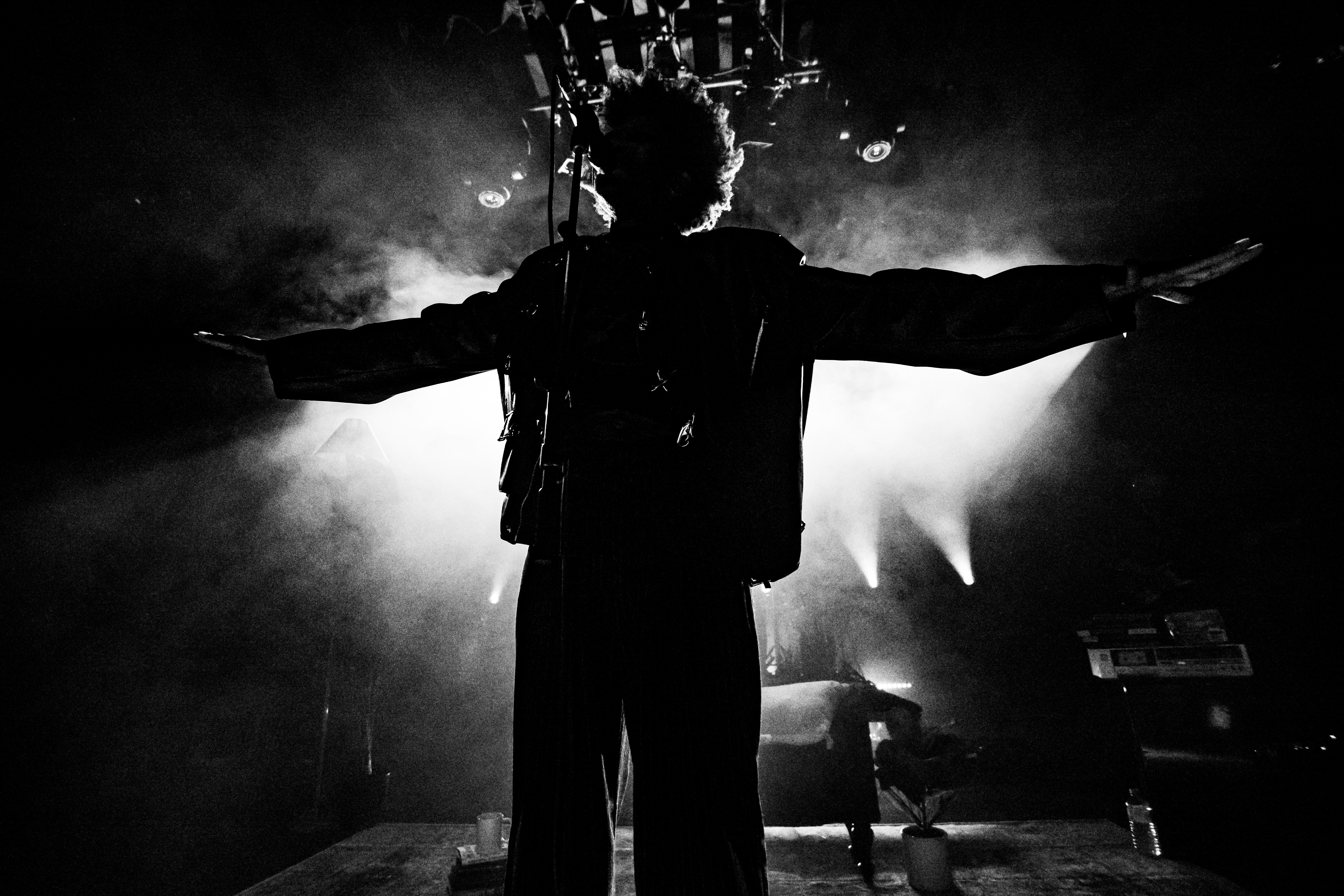 Gallant performing at Commodore Ballroom, Vancouver - concert photography by Michael Caswell