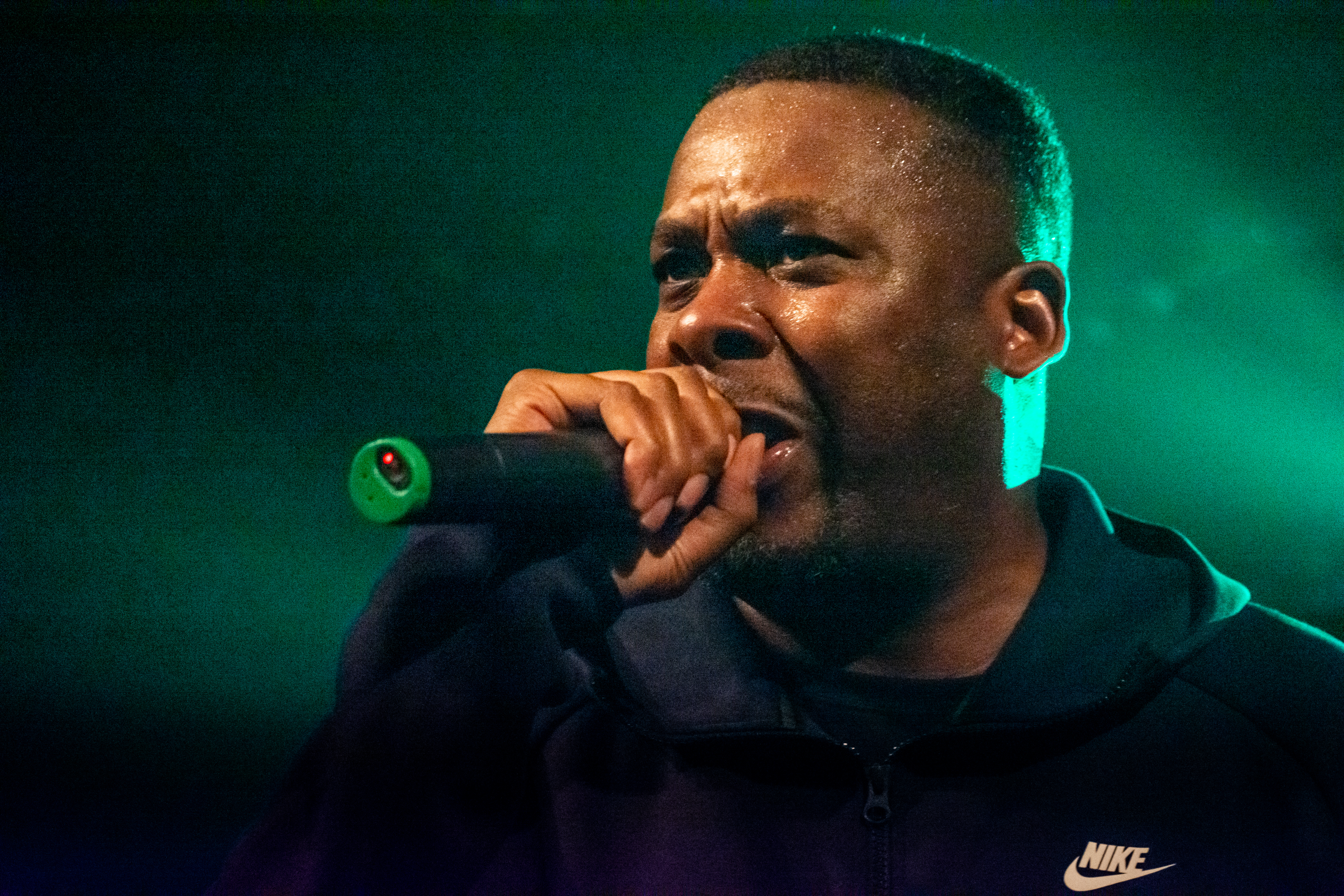 GZA performing at Commodore Ballroom, Vancouver - concert photography by Michael Caswell