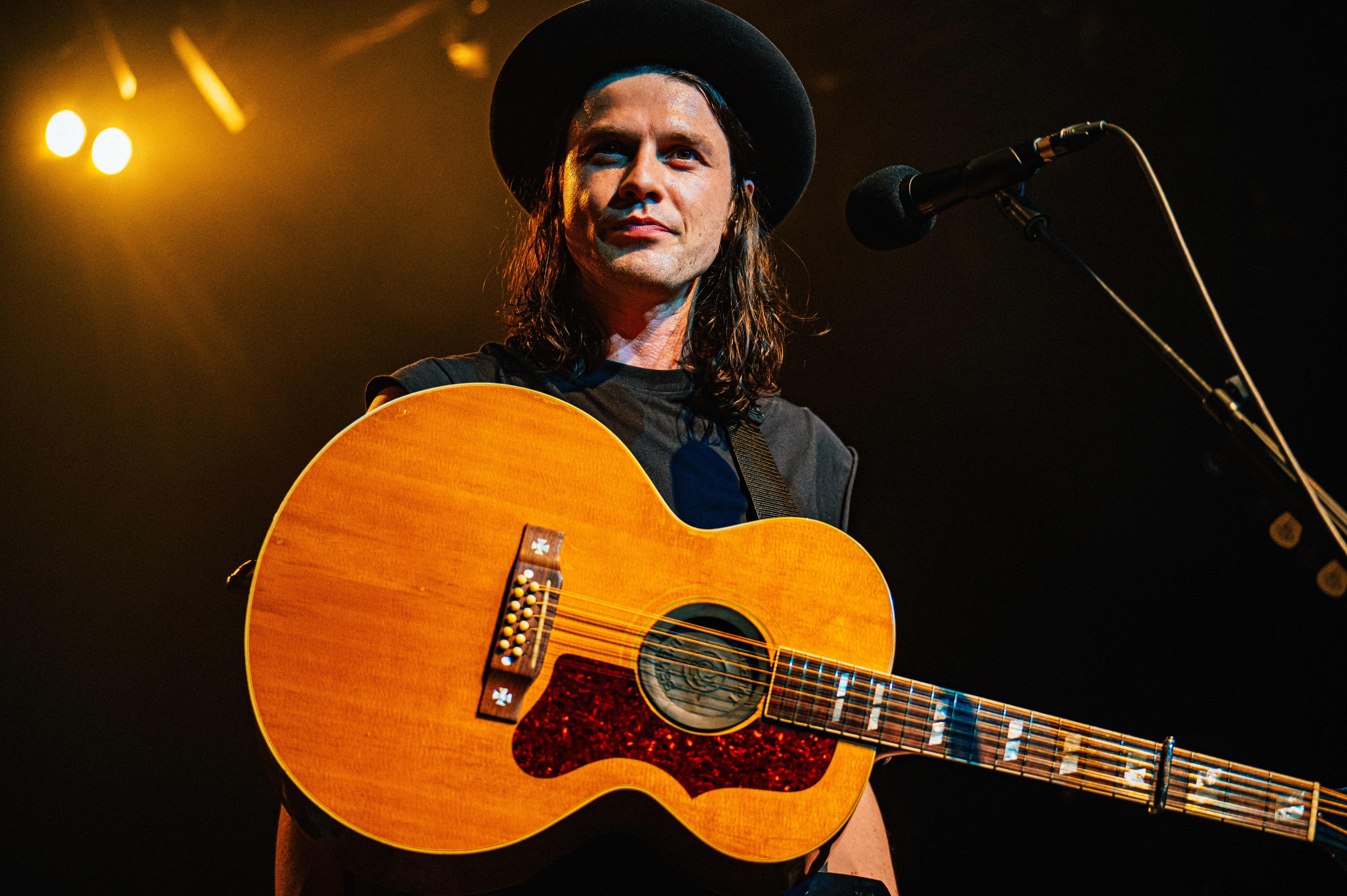 James Bay performing at Commodore Ballroom, Vancouver - concert photography by Michael Caswell