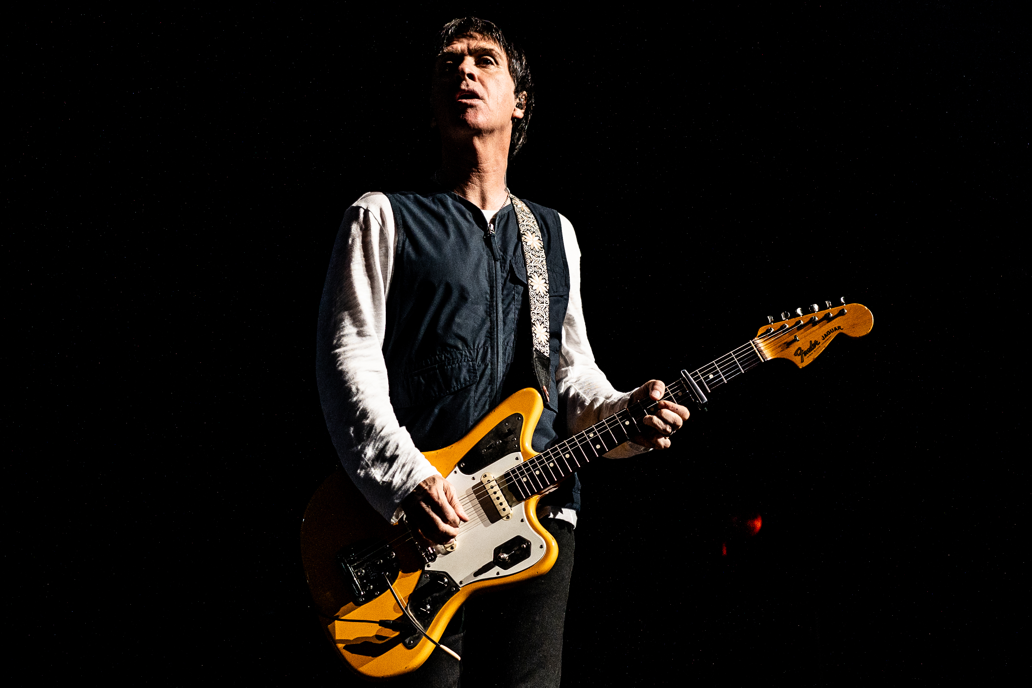 Johnny Marr performing at Queen Elizabeth Theatre @ Sep 20 2024, Vancouver - concert photography by Michael Caswell