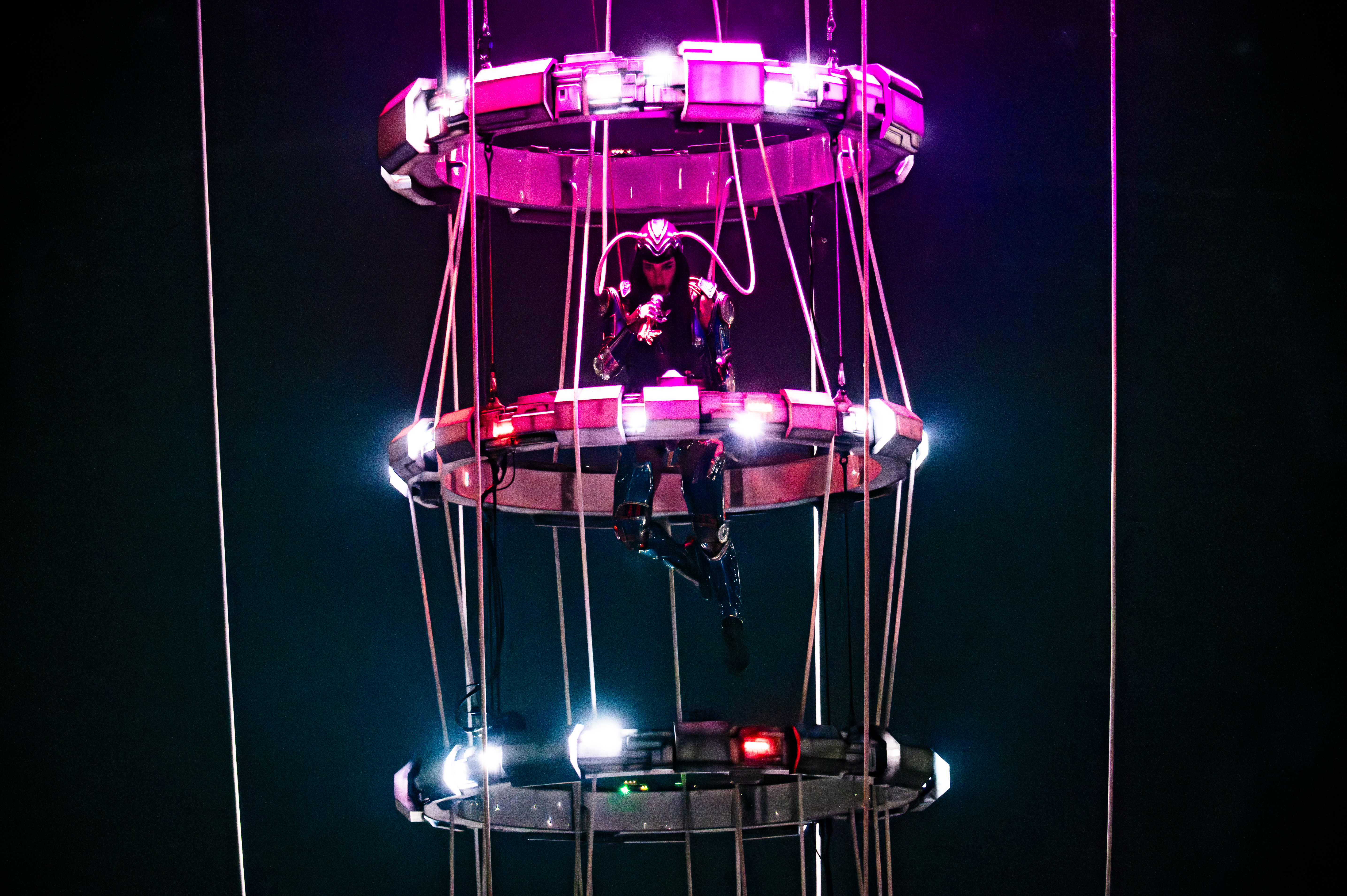 Katy Perry performing at Rogers Arena, Vancouver - concert photography by Michael Caswell