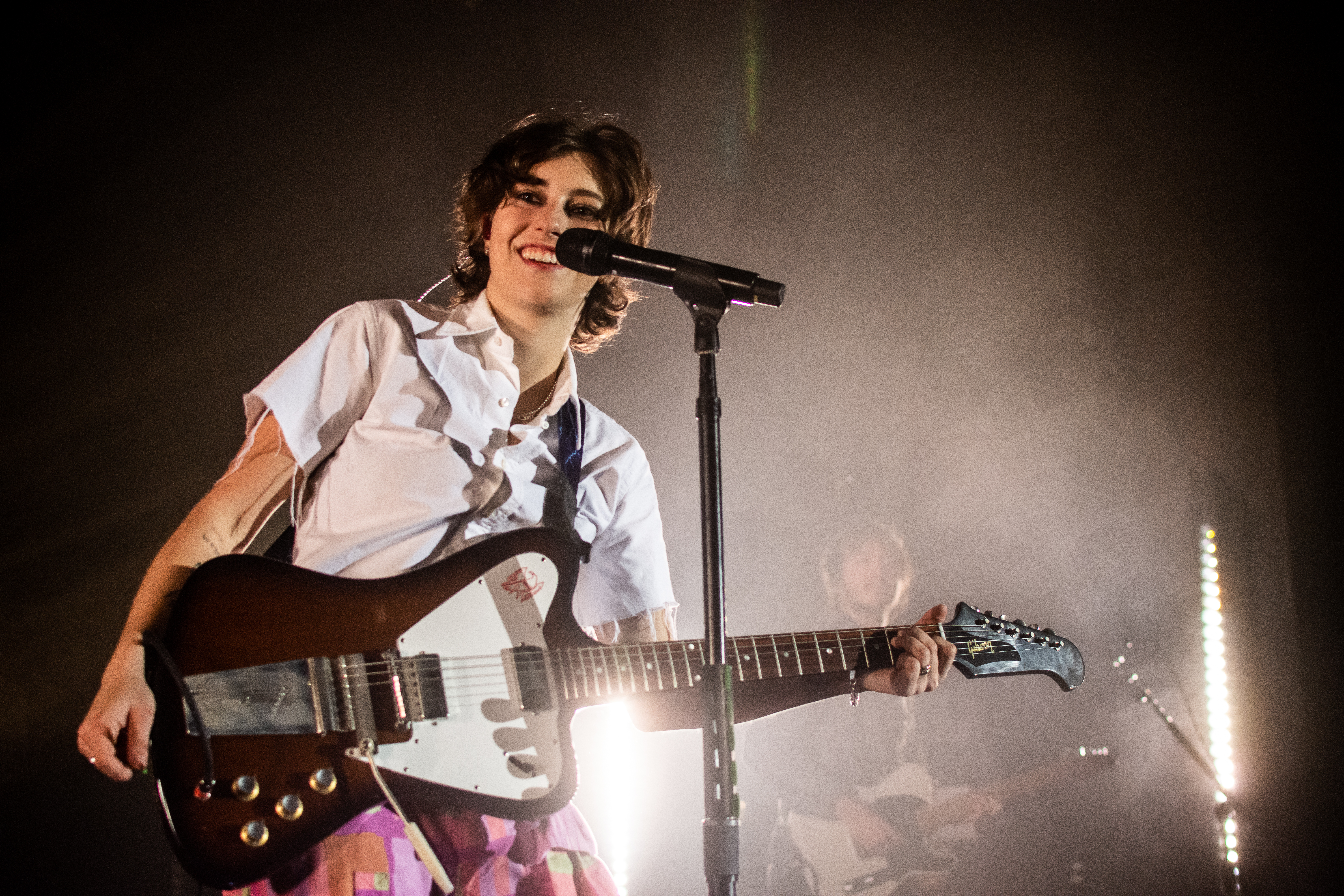 King Princess performing at Commodore Ballroom, Vancouver - concert photography by Michael Caswell
